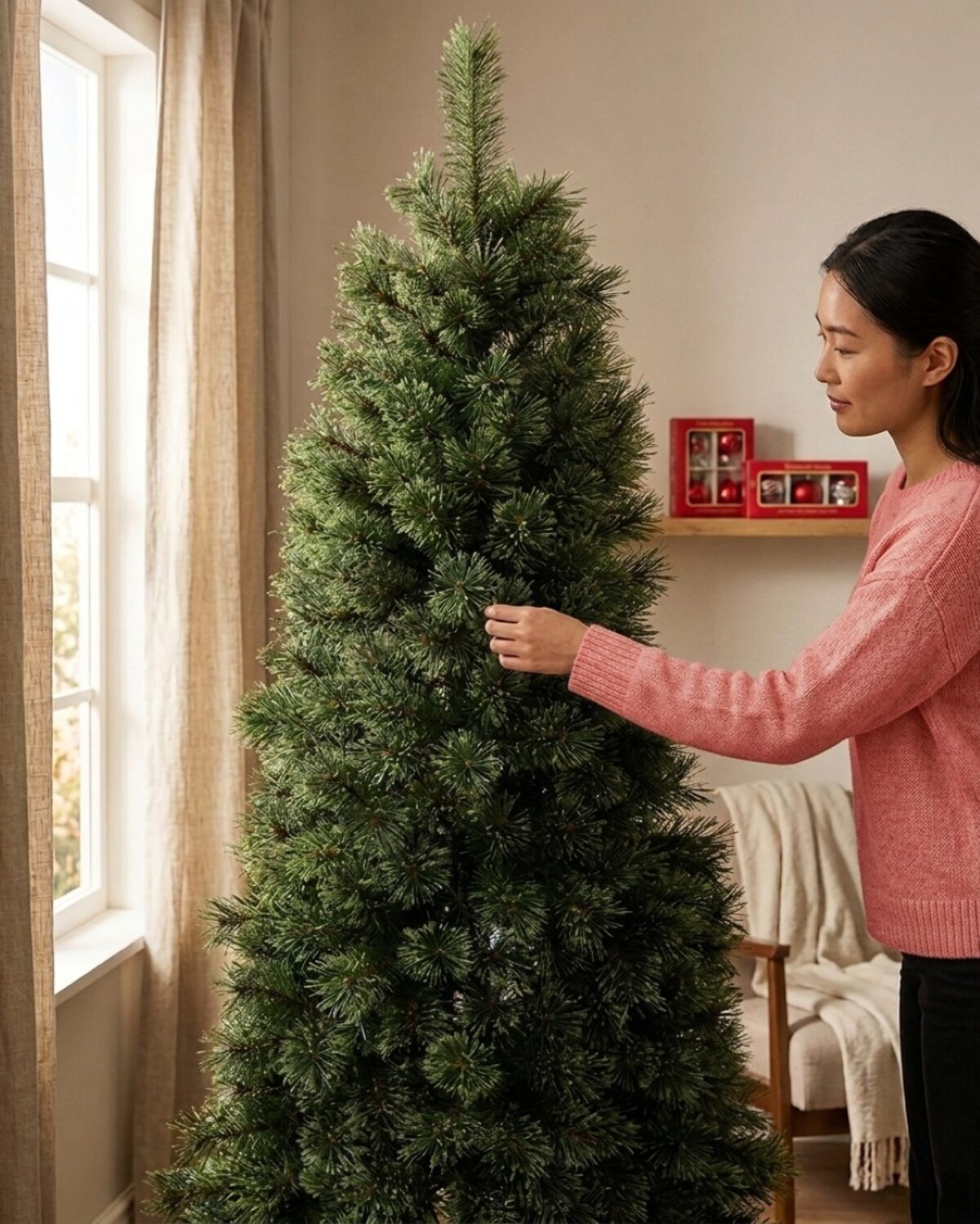 1.8m Colorado Springs Pine Christmas Tree | 494 Cashmere Tips — image 4