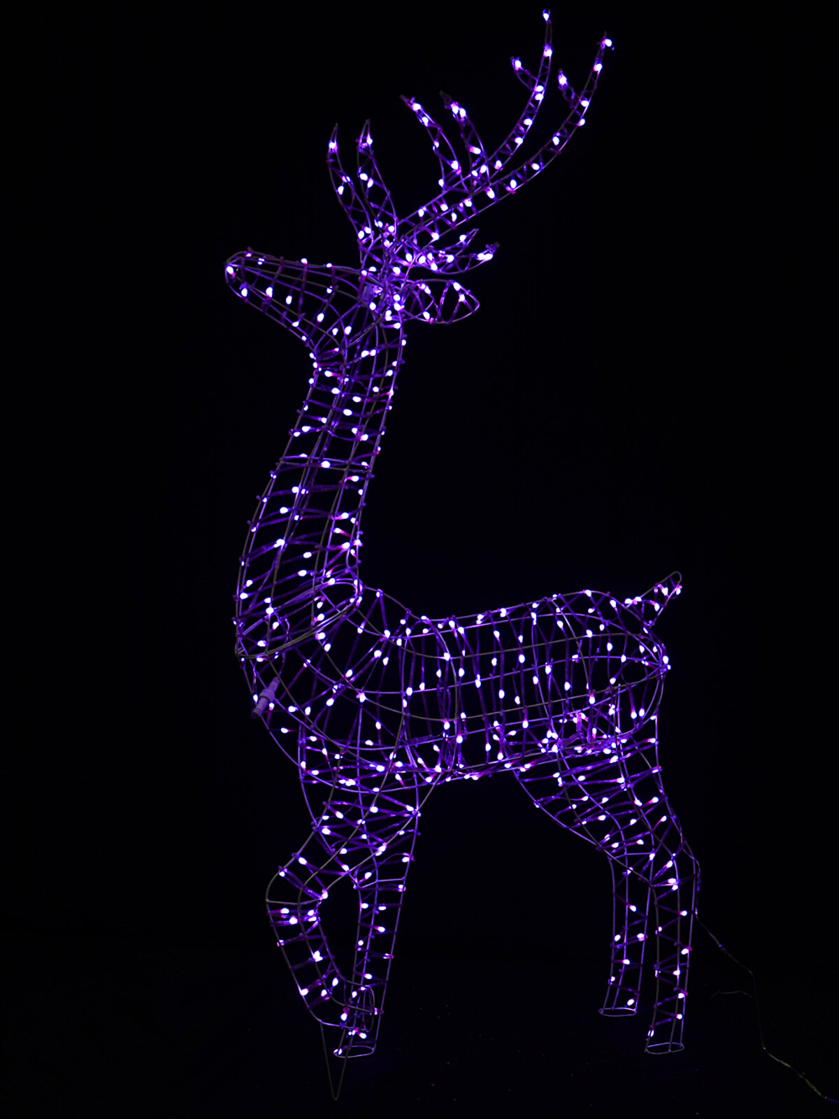 1.5m Rainbow Reindeer 3D Smart LED Outdoor Christmas Motif | 17 Sequences — image 7