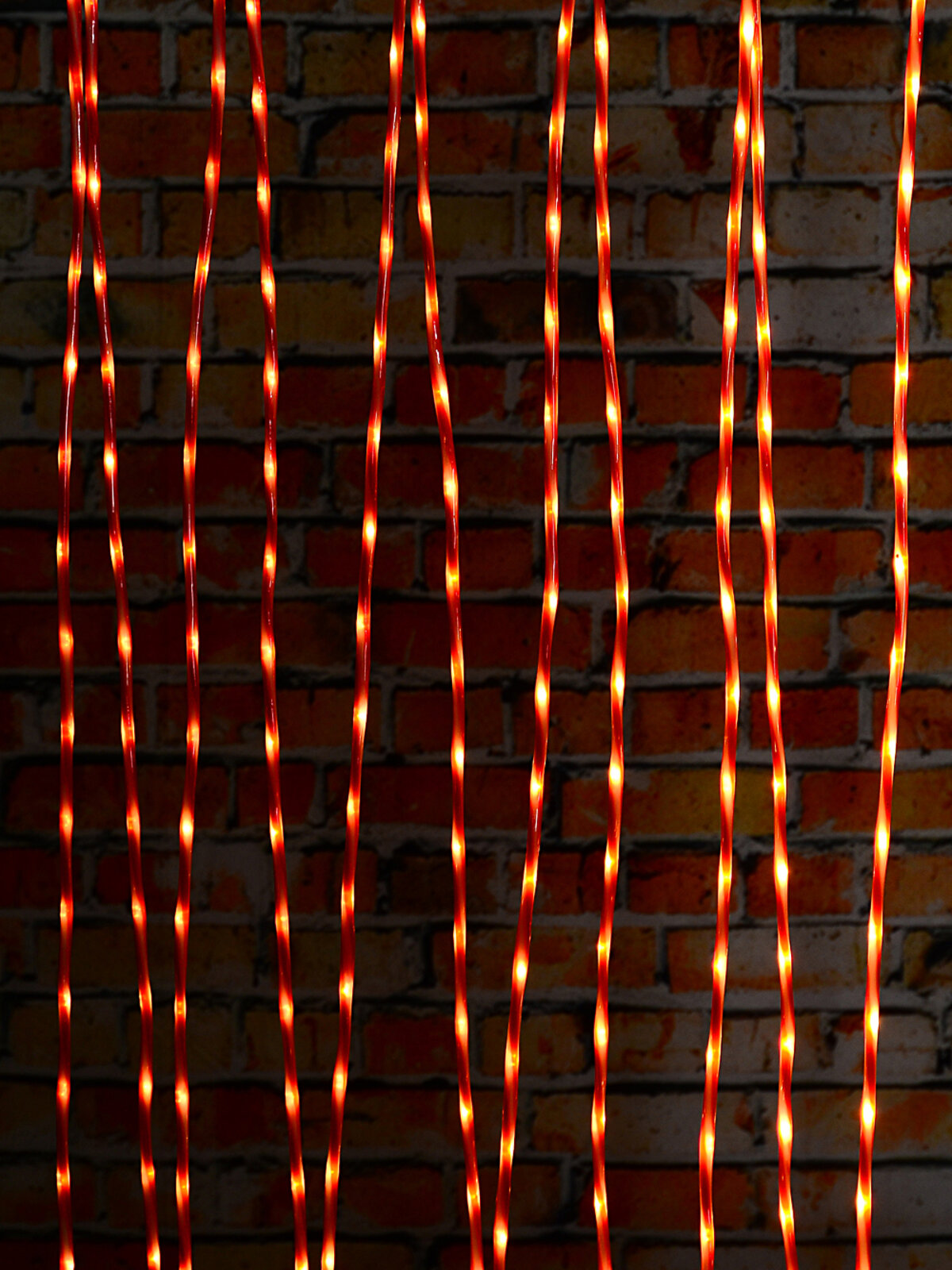10m Warm White LED Red & White Noodle Rope Light | 8 Function Controller — image 3