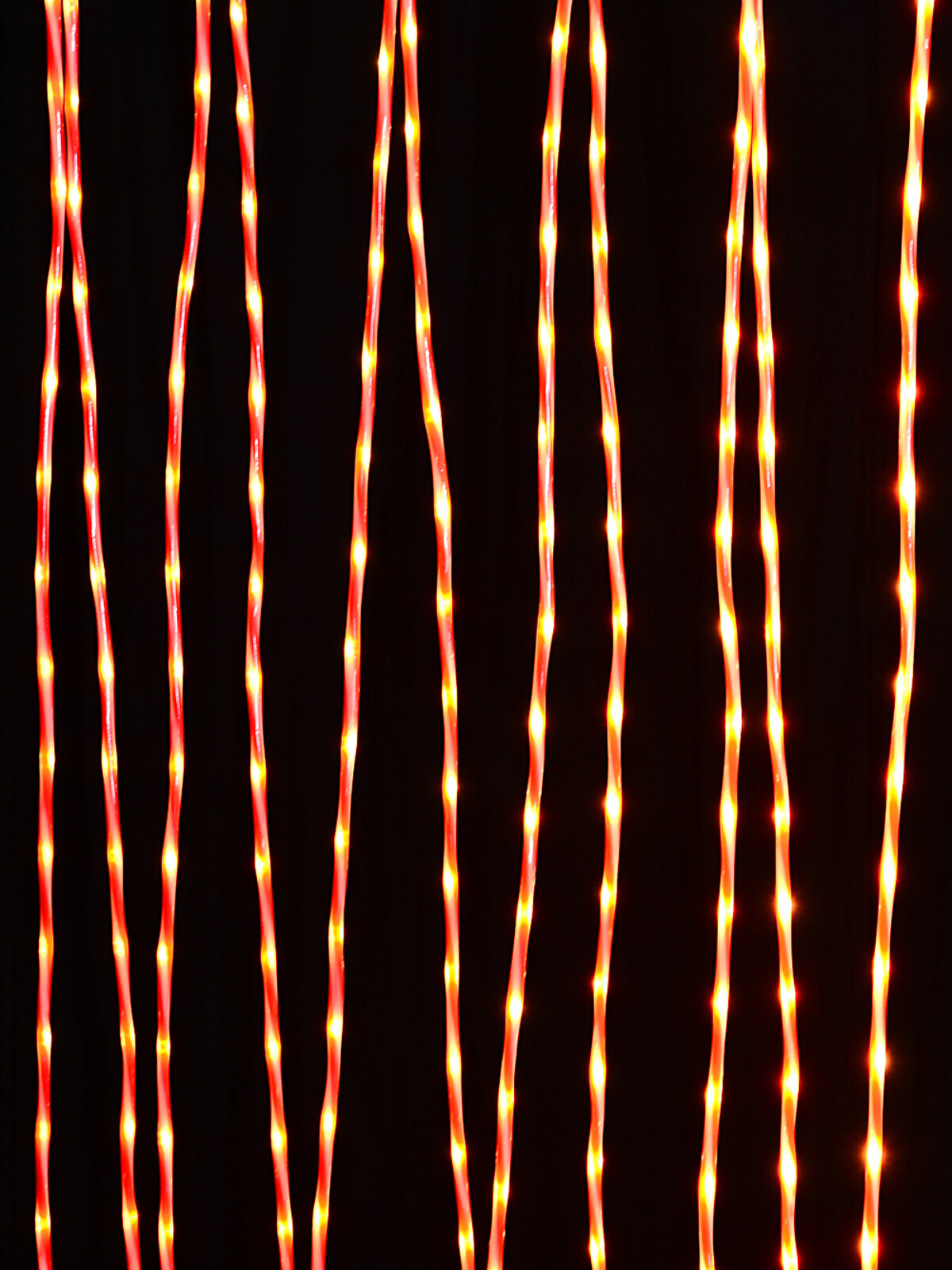 10m Warm White LED Red & White Noodle Rope Light | 8 Function Controller — image 2