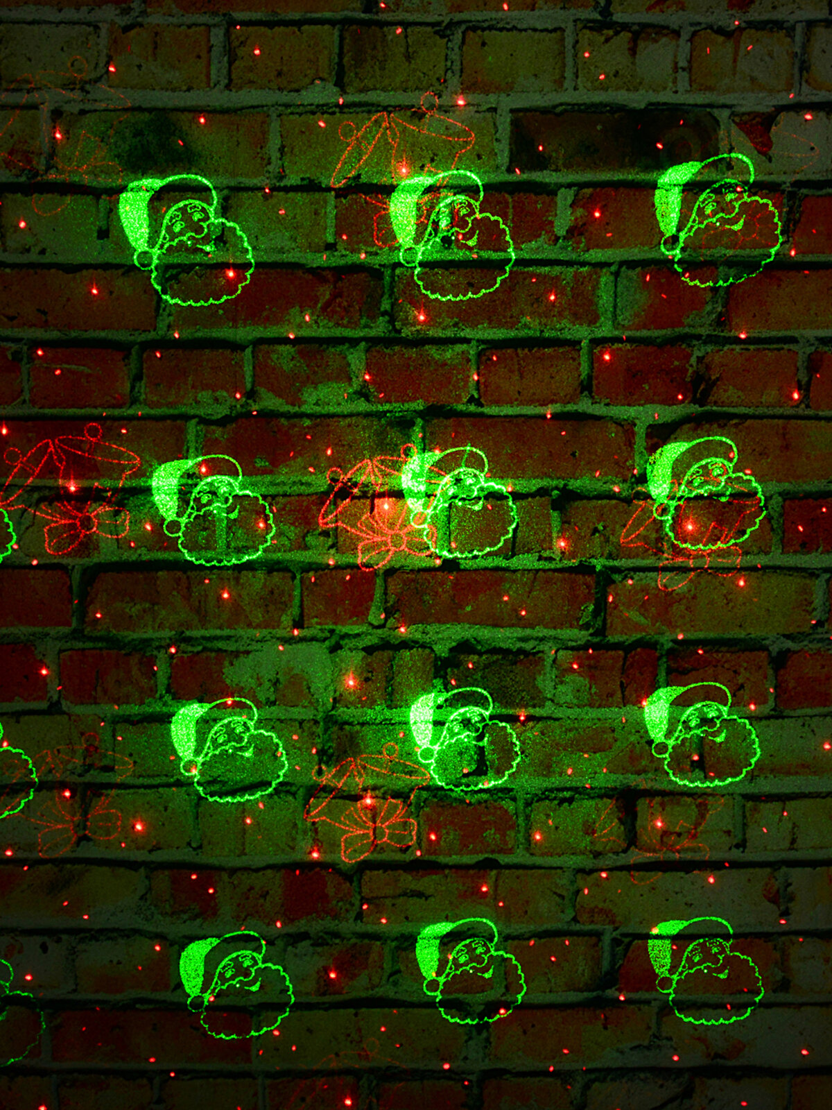 Red Green & Blue Multi Pattern LED Christmas Garden Laser Light | 17m x 15m — image 7