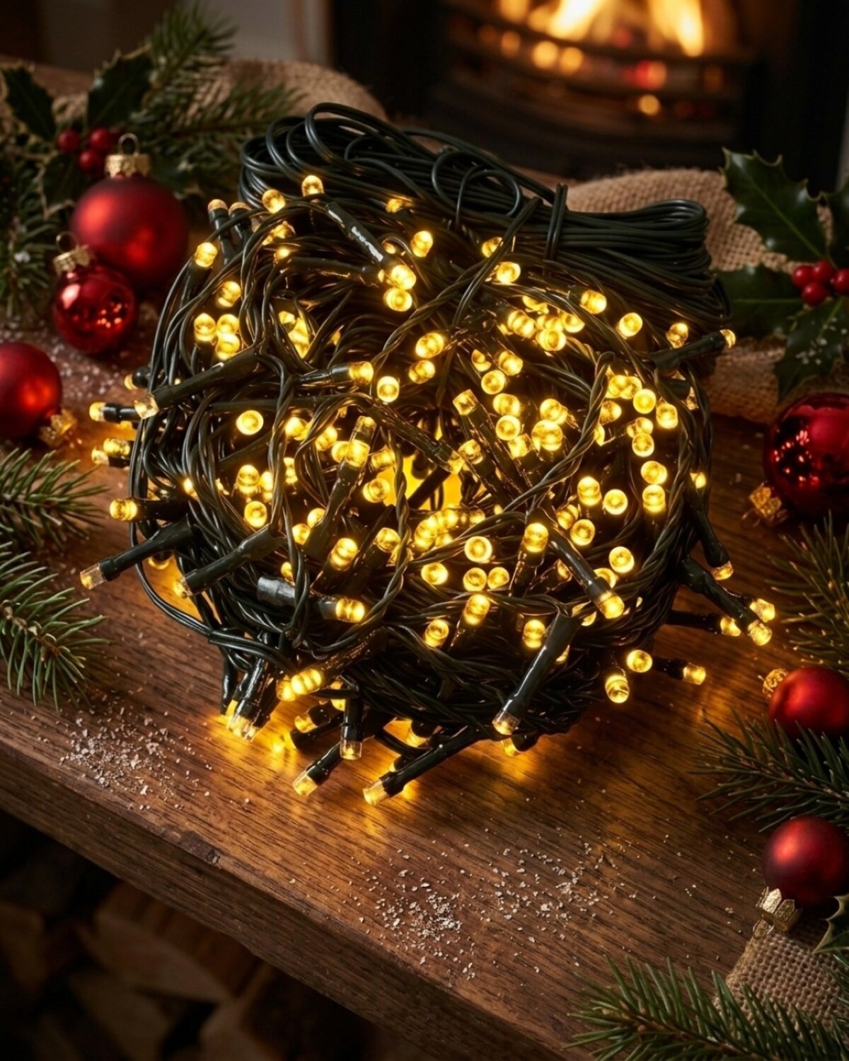 500 Warm White LED WiFi Smart App String Fairy Lights 8 Function | 25m — image 2