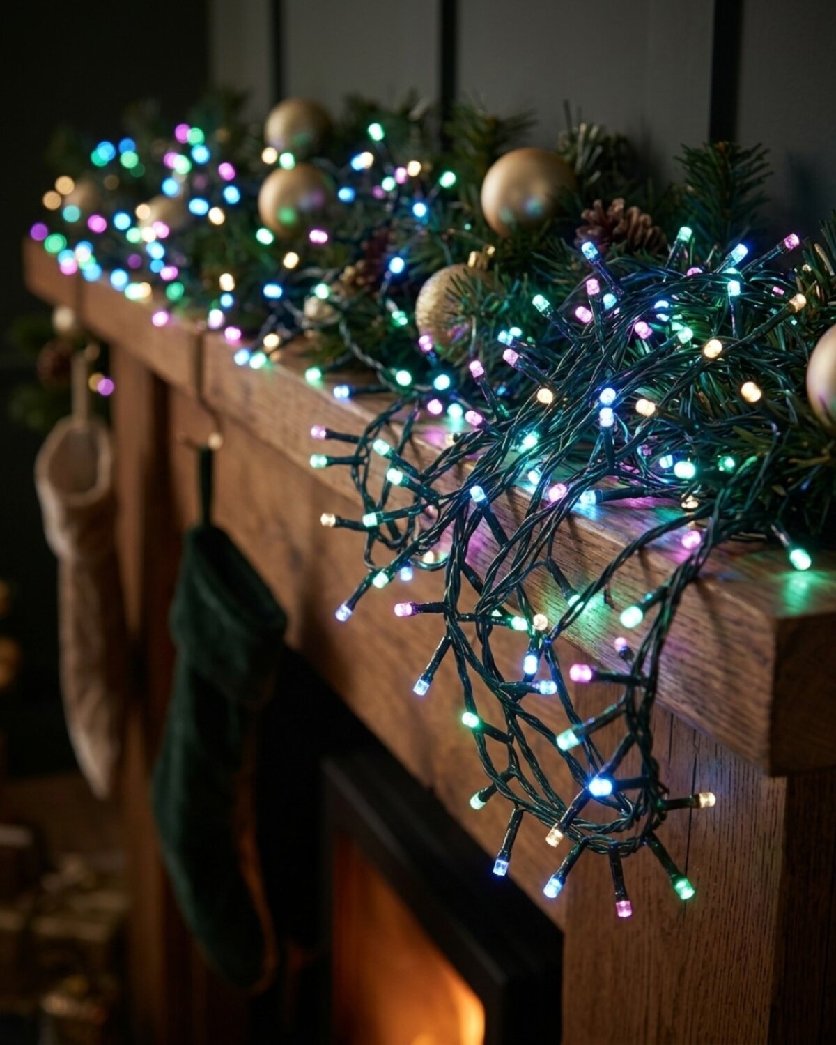 1000 Multi Pastel Colour LED String Fairy Lights 8 Function With Timer | 50m — image 2