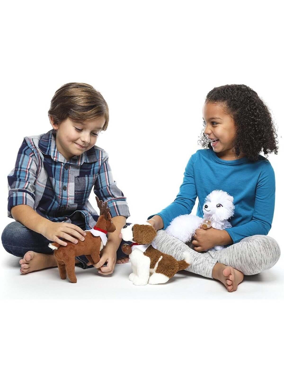 23cm Elf On The Shelf Elf Pets An Arctic Fox Tradition Plush Toy Set — image 5