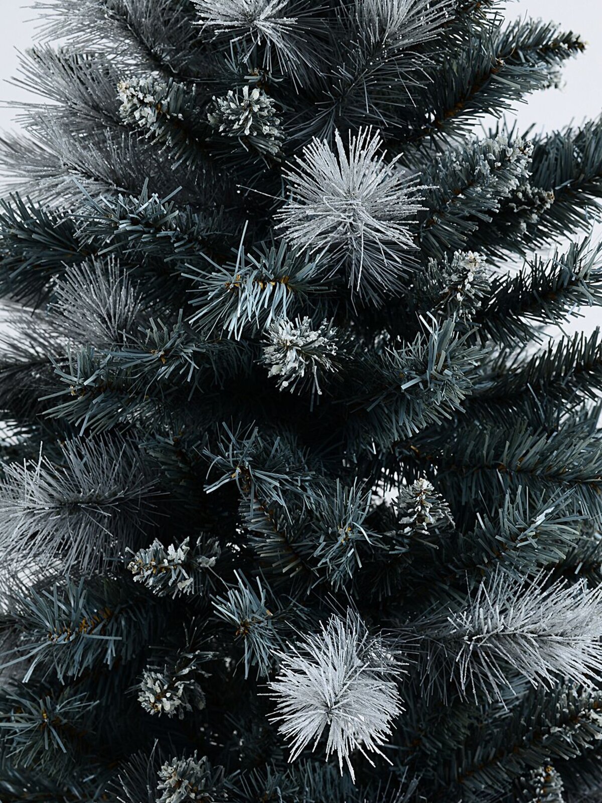 2.3m Gray River Arctic Artificial Christmas Tree | 1028 Grey & White Tips — image 3