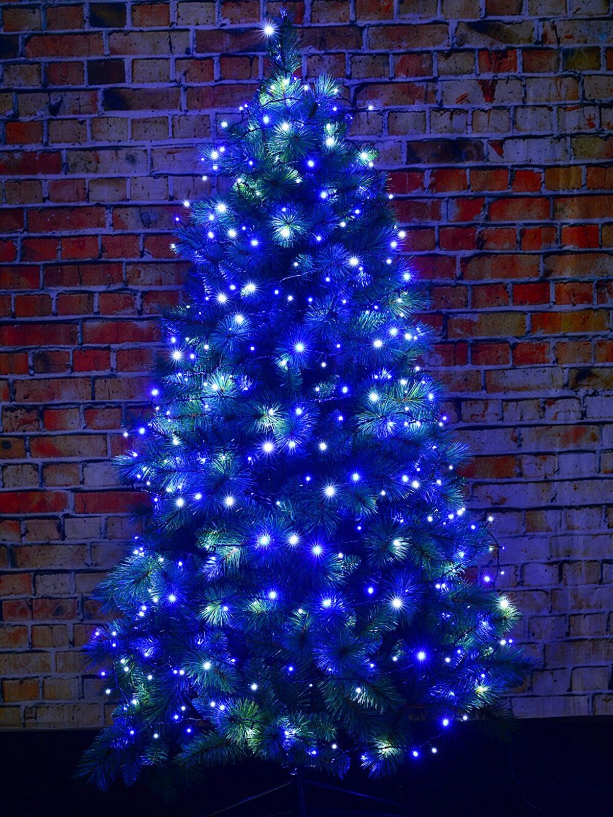 300 Blue & Cool White LED String Fairy Lights 8 Function With Timer | 15m — image 2