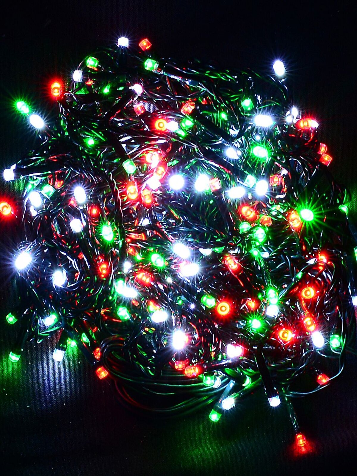300 Multi Christmas Colour LED String Fairy Lights 8 Function With Timer | 15m — image 3