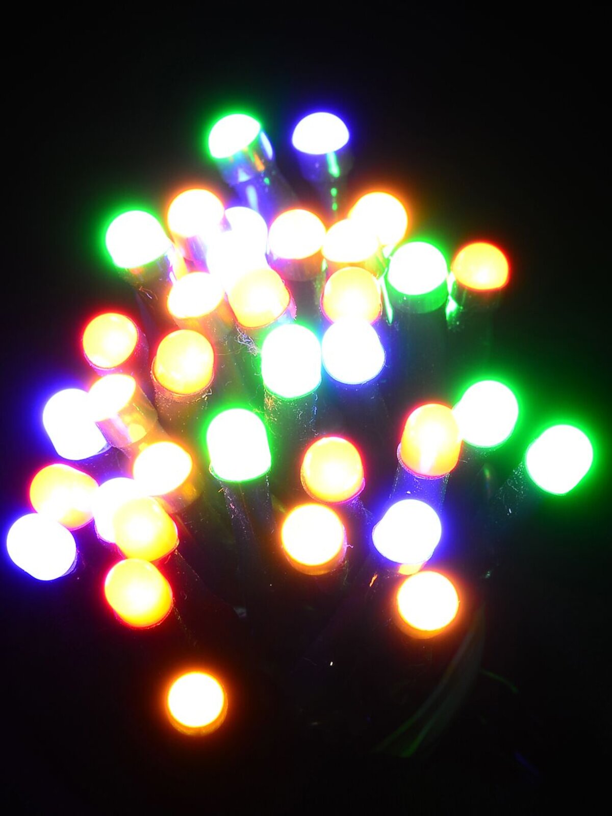300 Multi Colour LED Mini Round Bulb Christmas Fairy String Lights - 30m — image 2