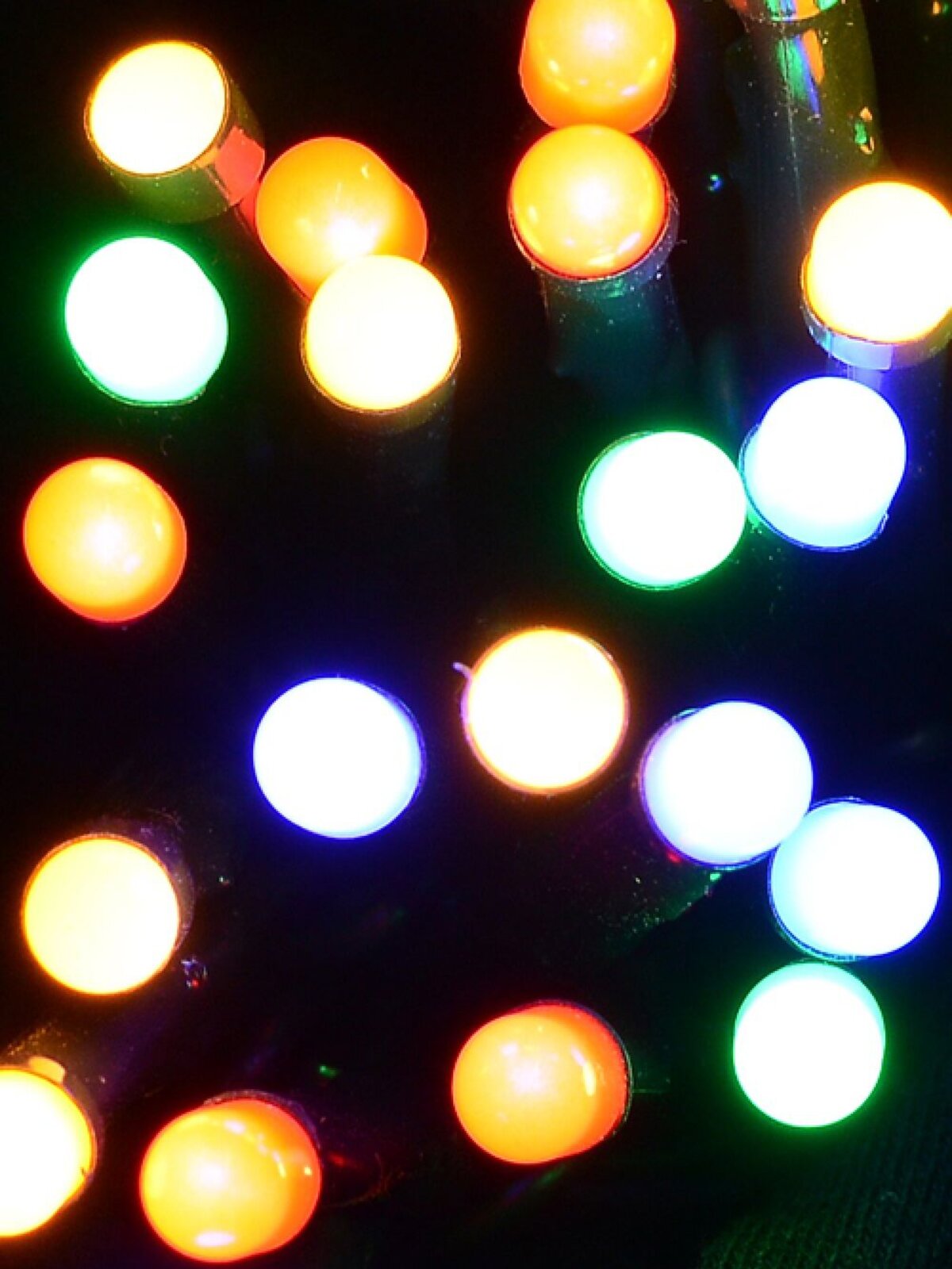 300 Multi Colour LED Mini Round Bulb Christmas Fairy String Lights - 30m — image 3