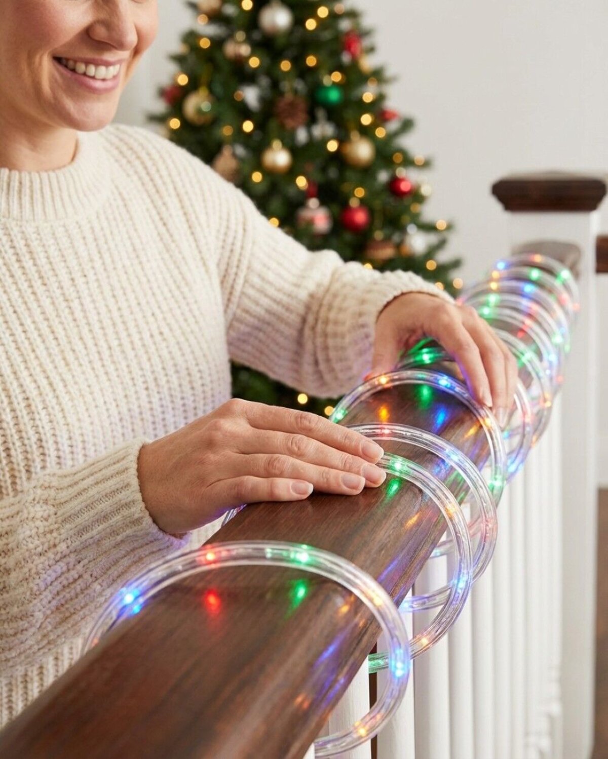 30m Outdoor Multi Colour LED Tube Rope Light | 8 Function Controller — image 4