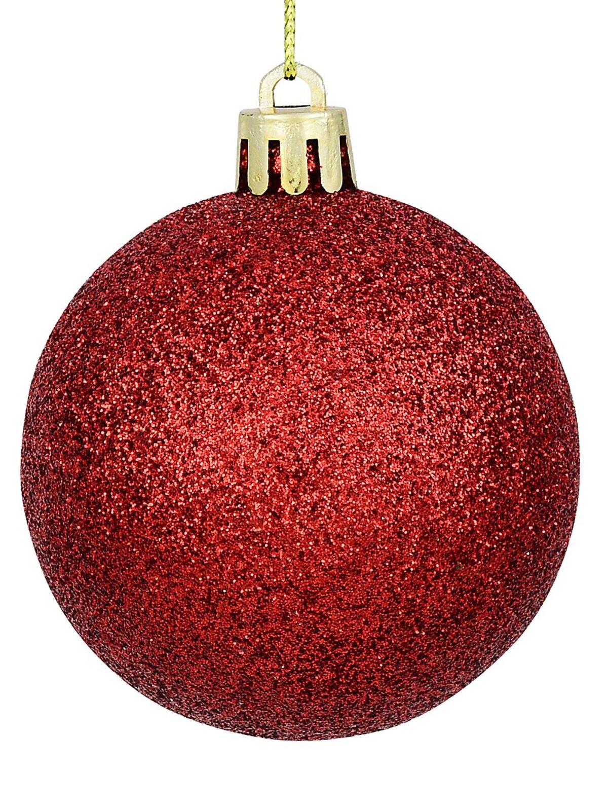 35x Lustrous Red and Green Mixed Essential Ball Bauble | 60mm — image 5