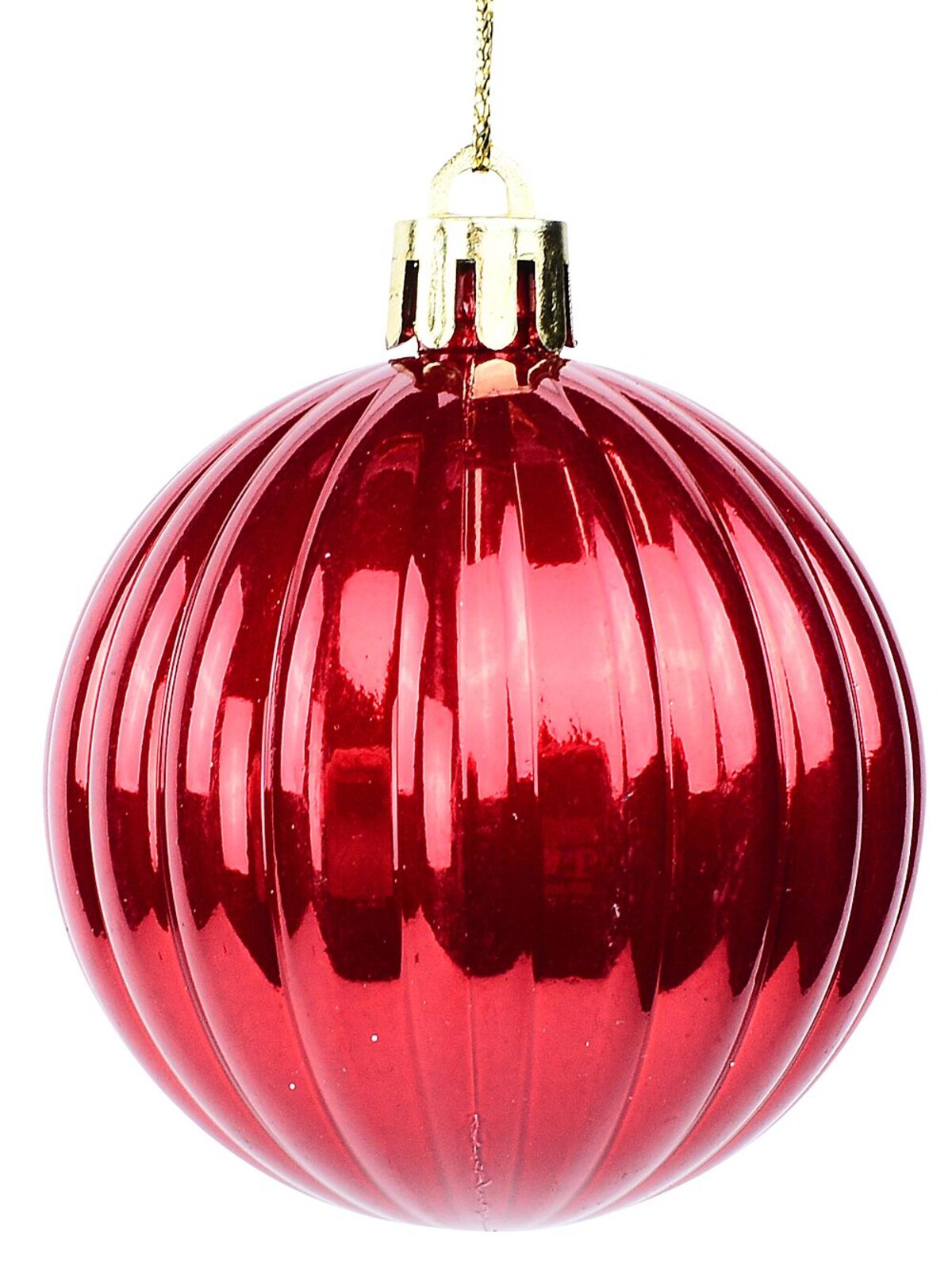 35x Red Shiny Matte Glitter & Pearl Essential Baubles | 60mm — image 5