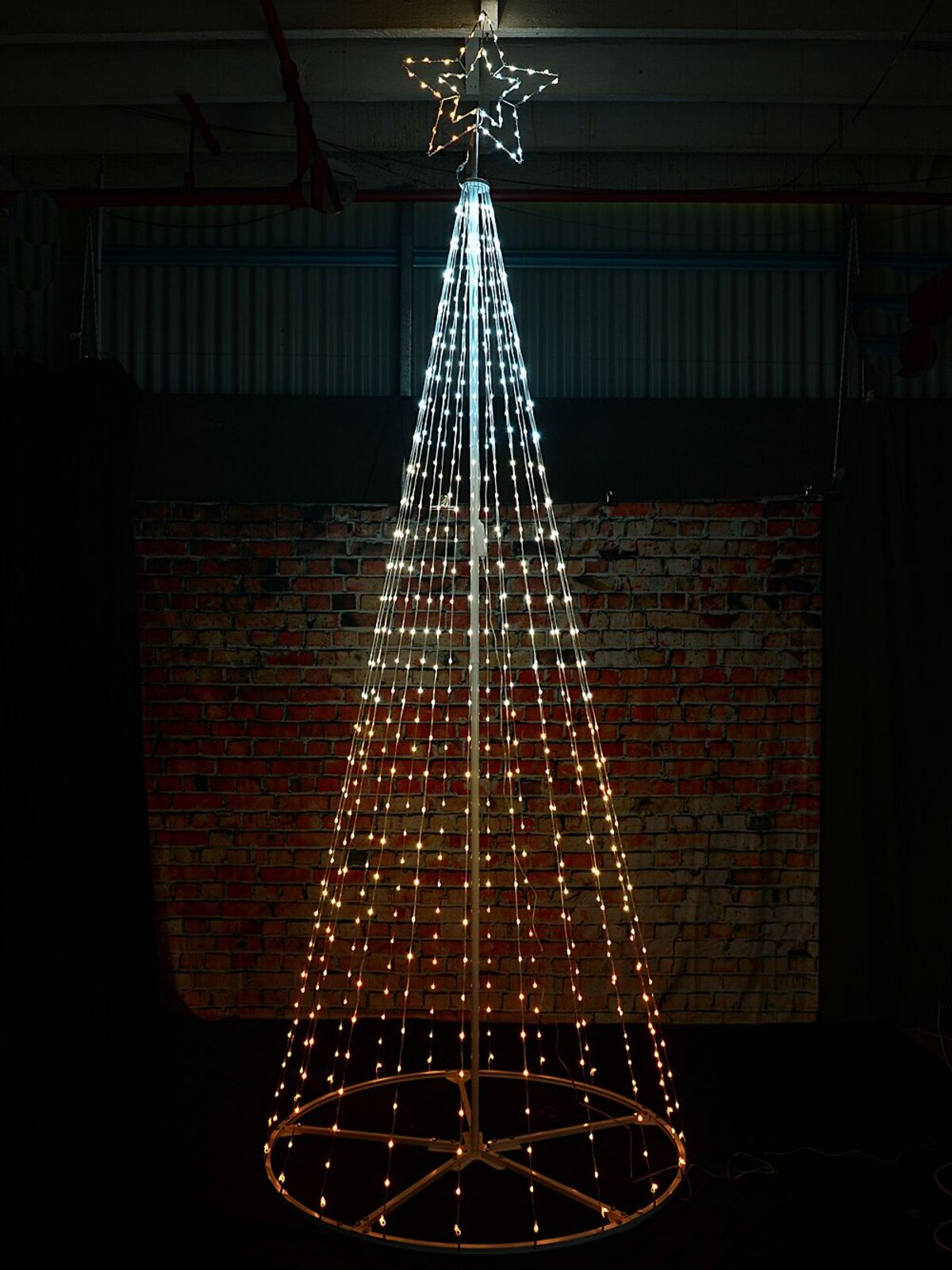 3.6m Outdoor Digital LED Gigantic Conical 3D Christmas Tree With App Control — image 6