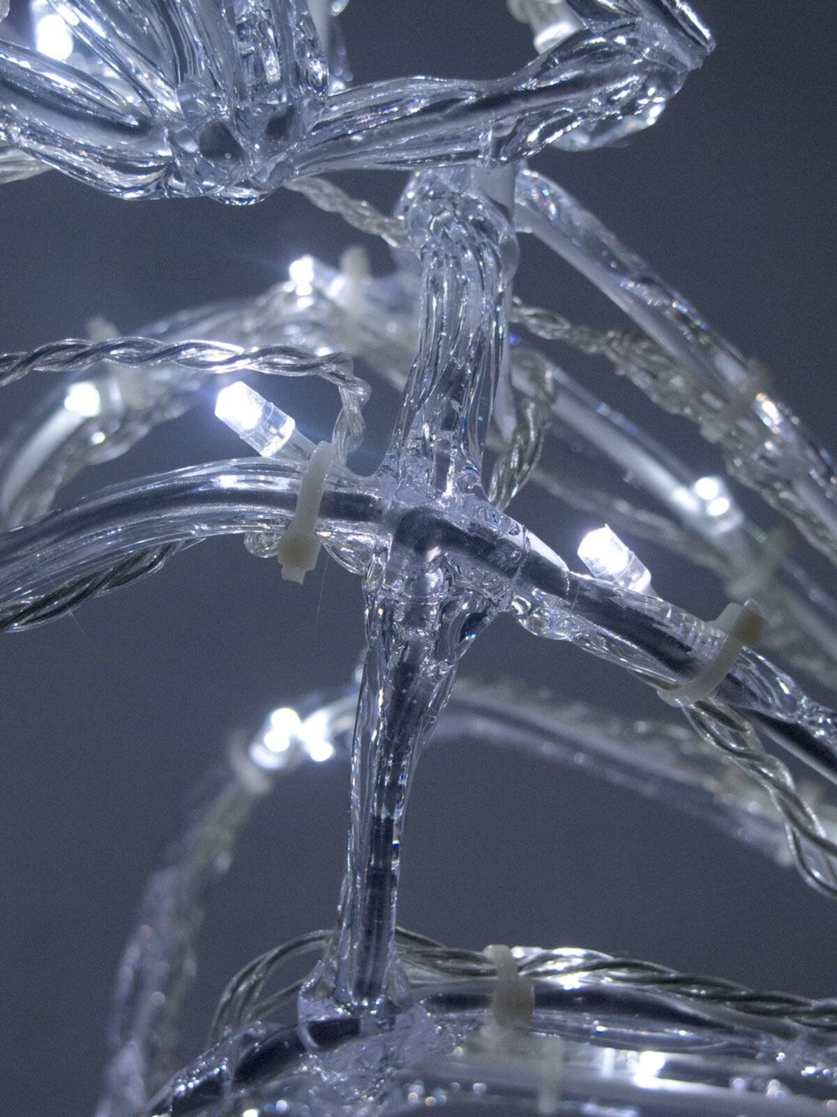 3D LED Ice-Look Sitting Reindeer Light Display - 76cm — image 4