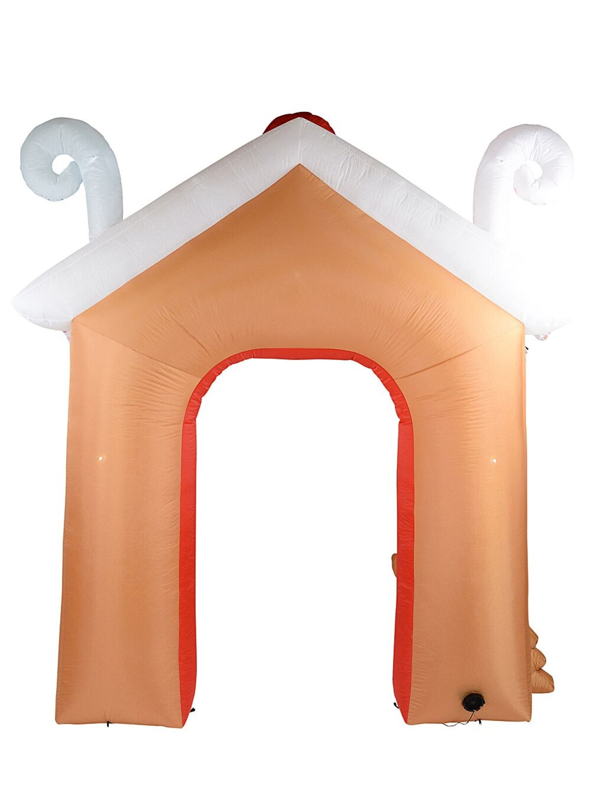 3m Gingerbread & Candy Theme Arch Illuminated Christmas Inflatable — image 5