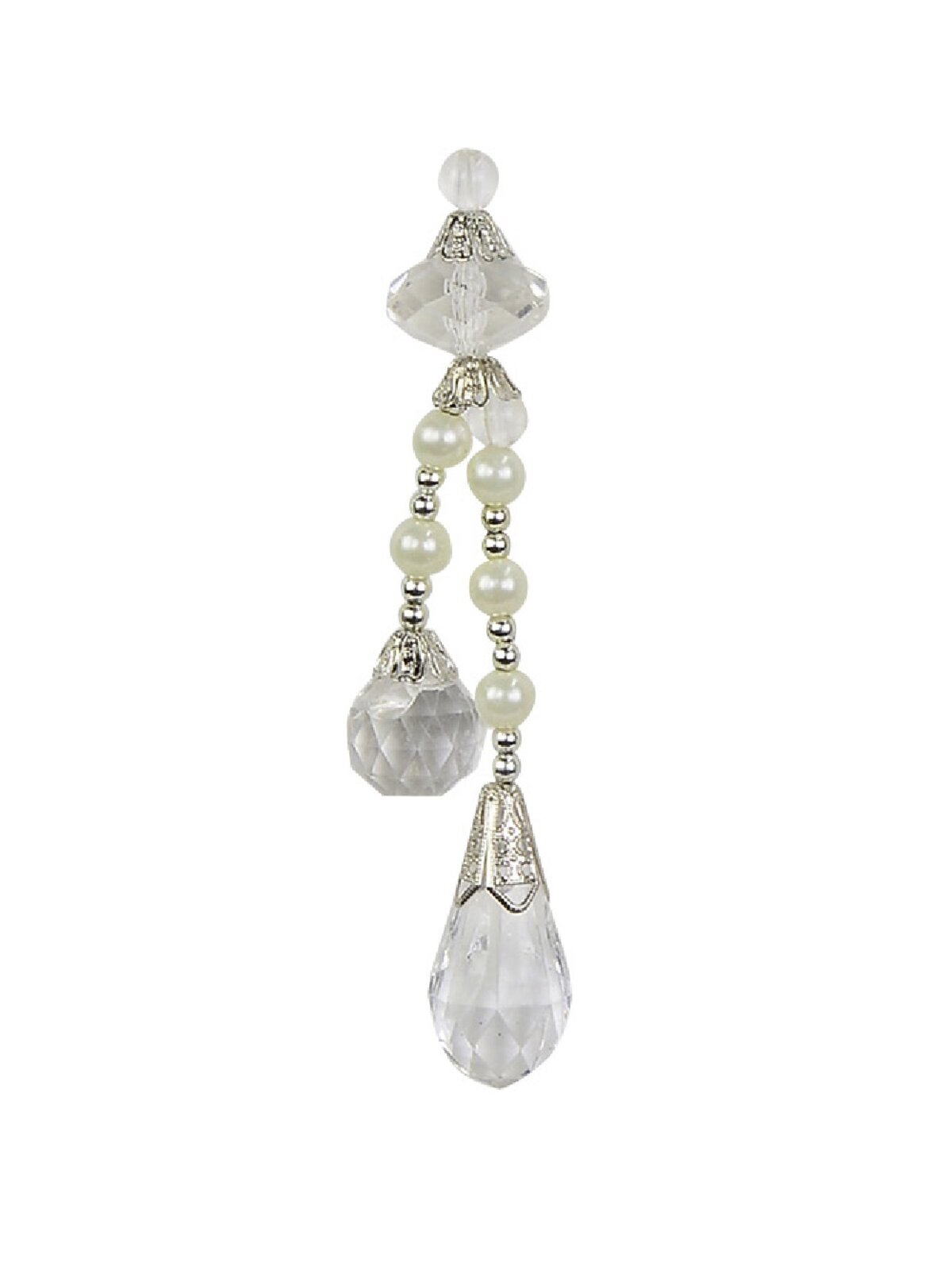 3x Vintage Jewel Icicle Whimsical Essential Ornaments | 11cm — image 3