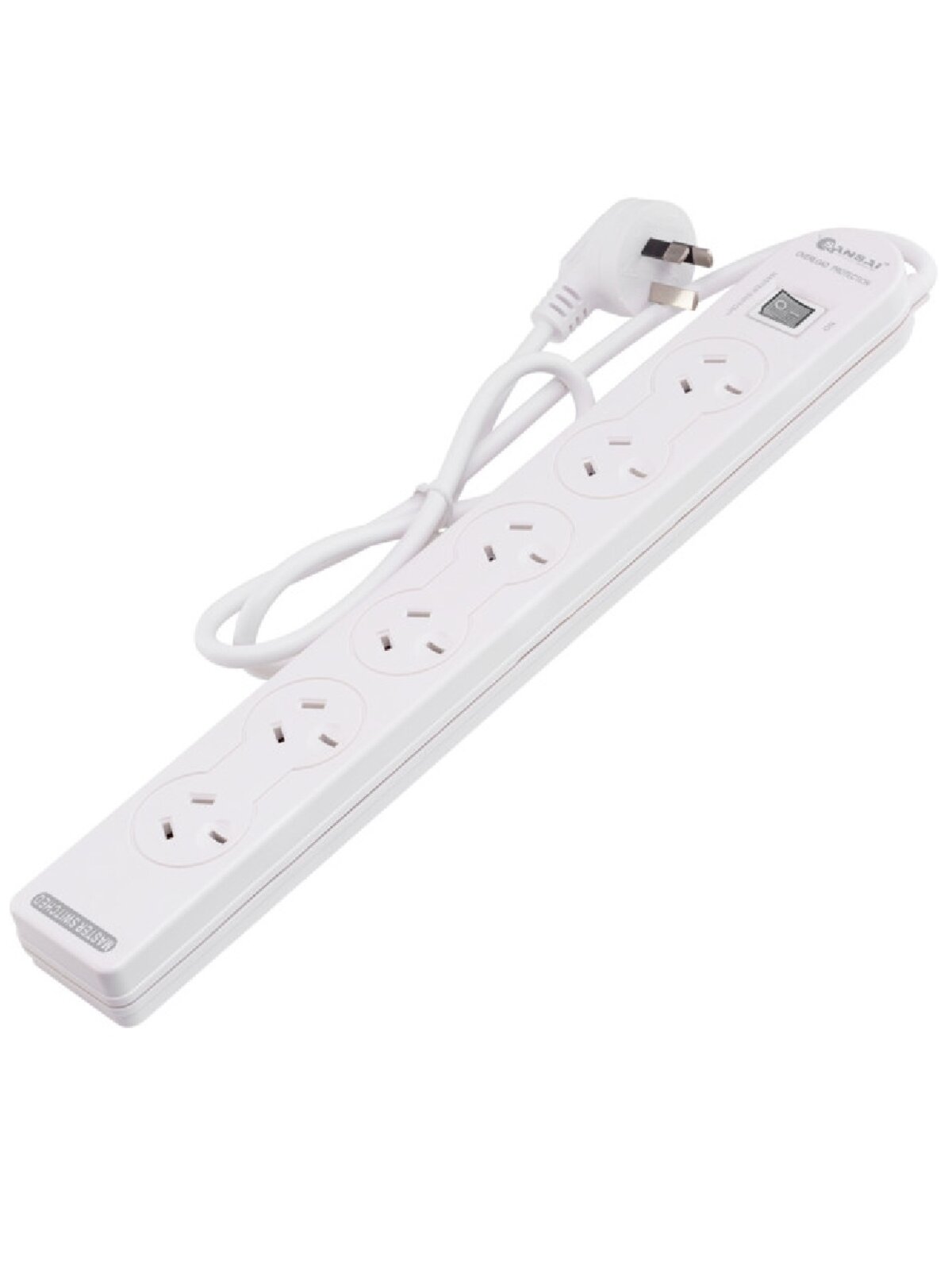 4 Outlet Sansai Powerboard With Overload Protection | Indoor Socket Expander — image 3