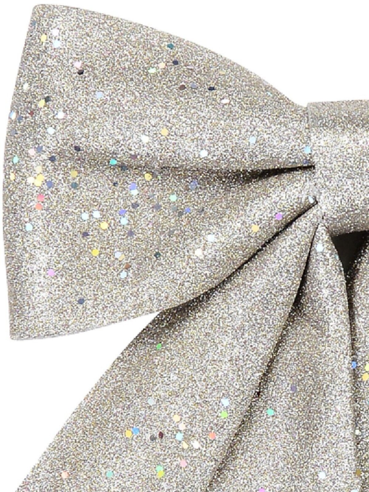 Champagne Glitter & Sequin Adorned Timeless Monumental Bow | 40cm — image 3