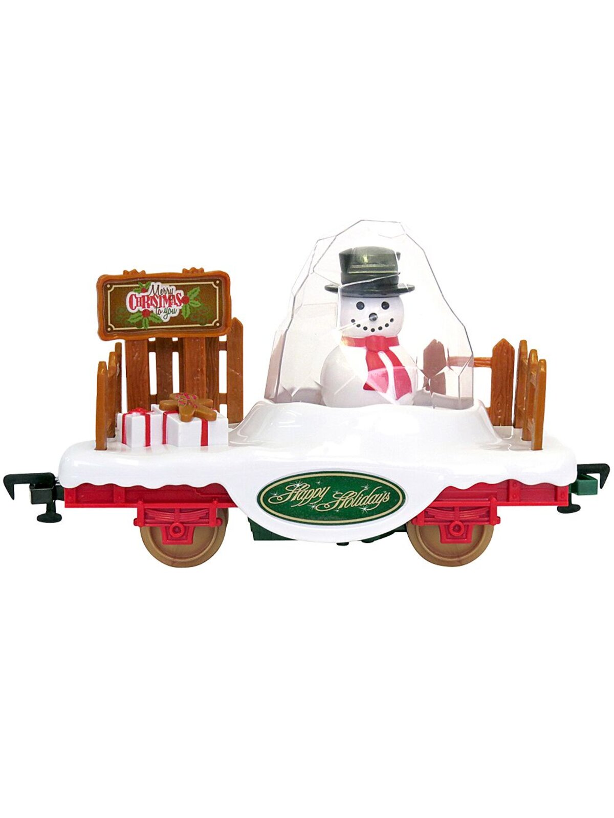 47 Piece Santa Express With Headlight & Music Large Train Set — image 4