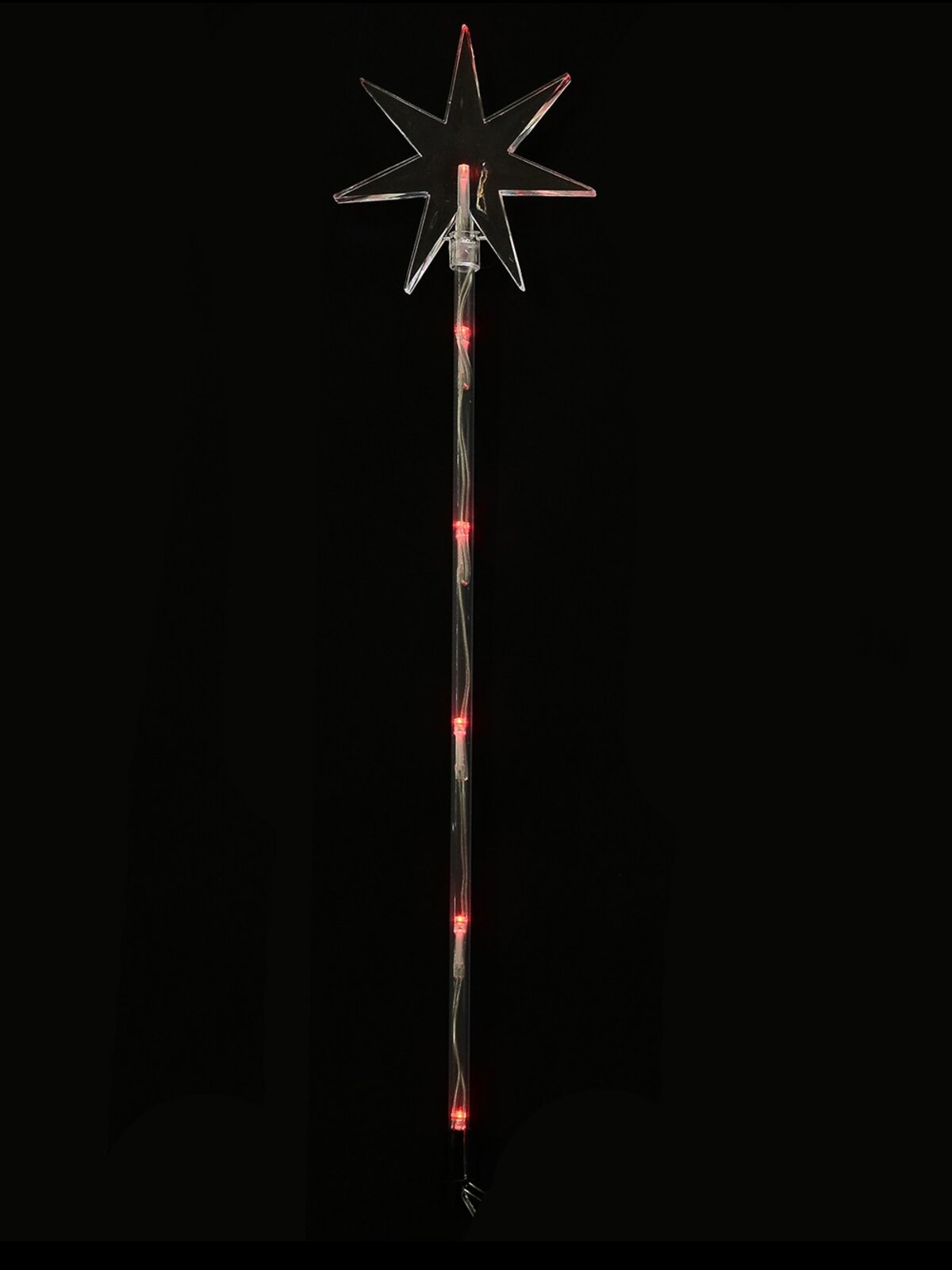 4x Solar LED North Star Path Lights - Multi Colour Garden Stakes | 48cm — image 3