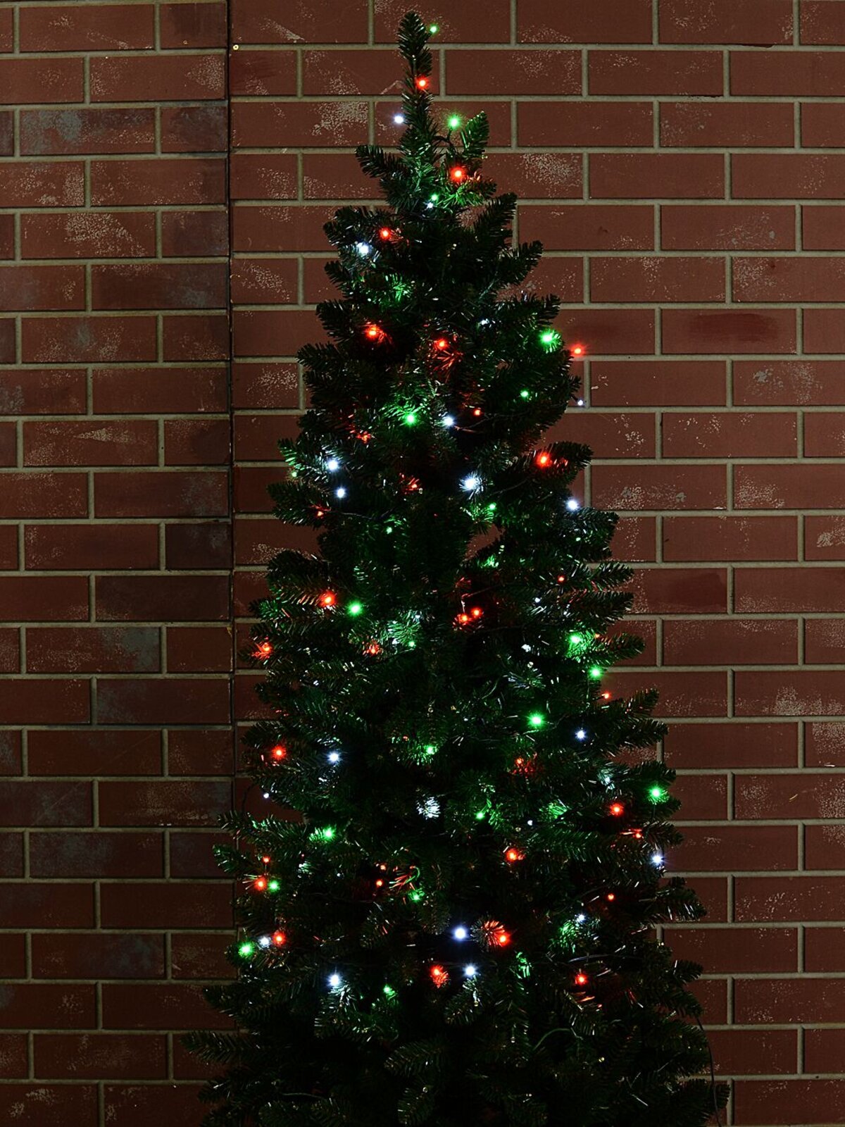 500 Multi Christmas Colours LED Concave Bulb Fairy String Lights - 25m — image 5