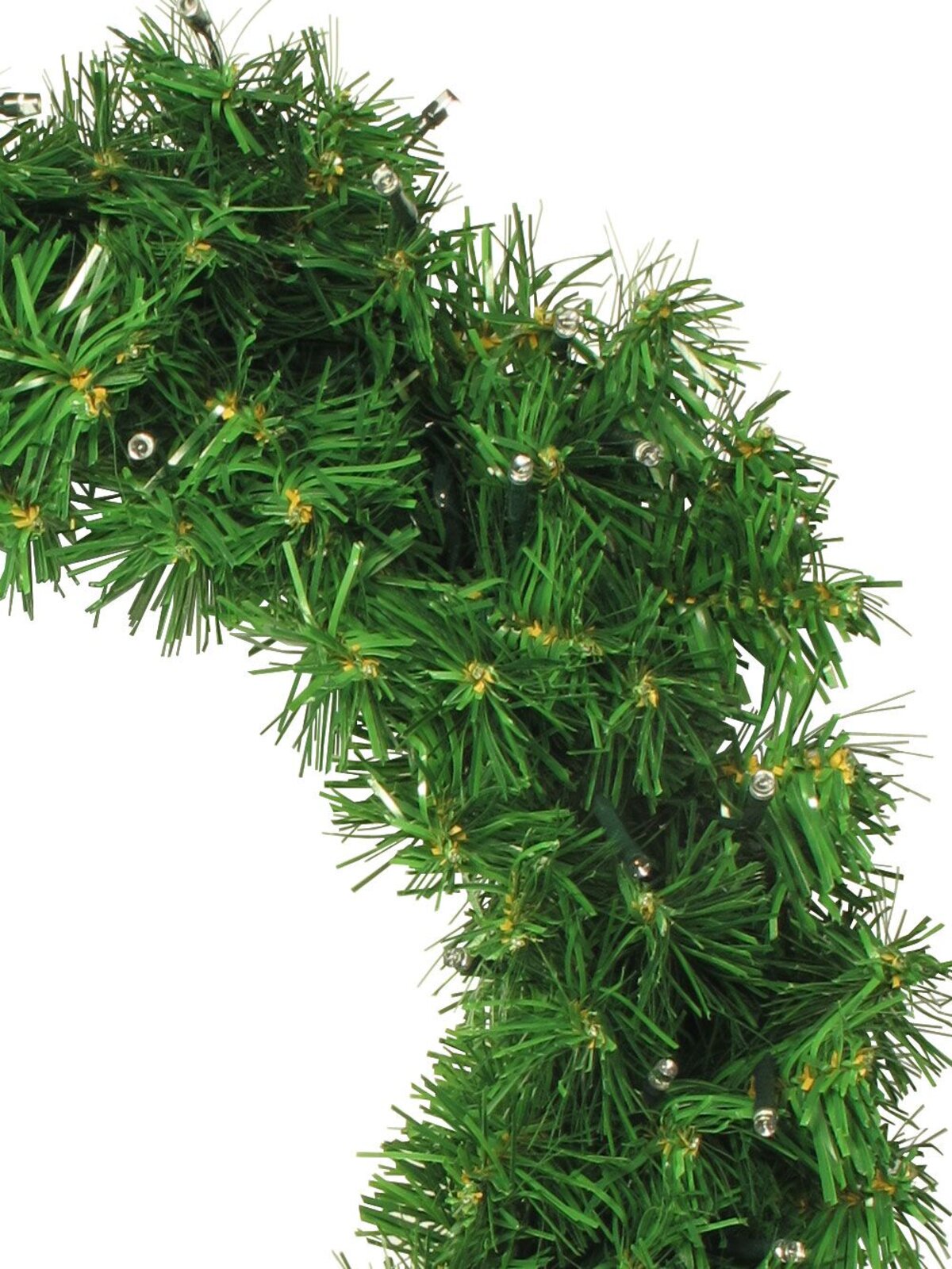 60 Multi Colour Lighting Connect LED Pine Wreath - 50cm — image 5