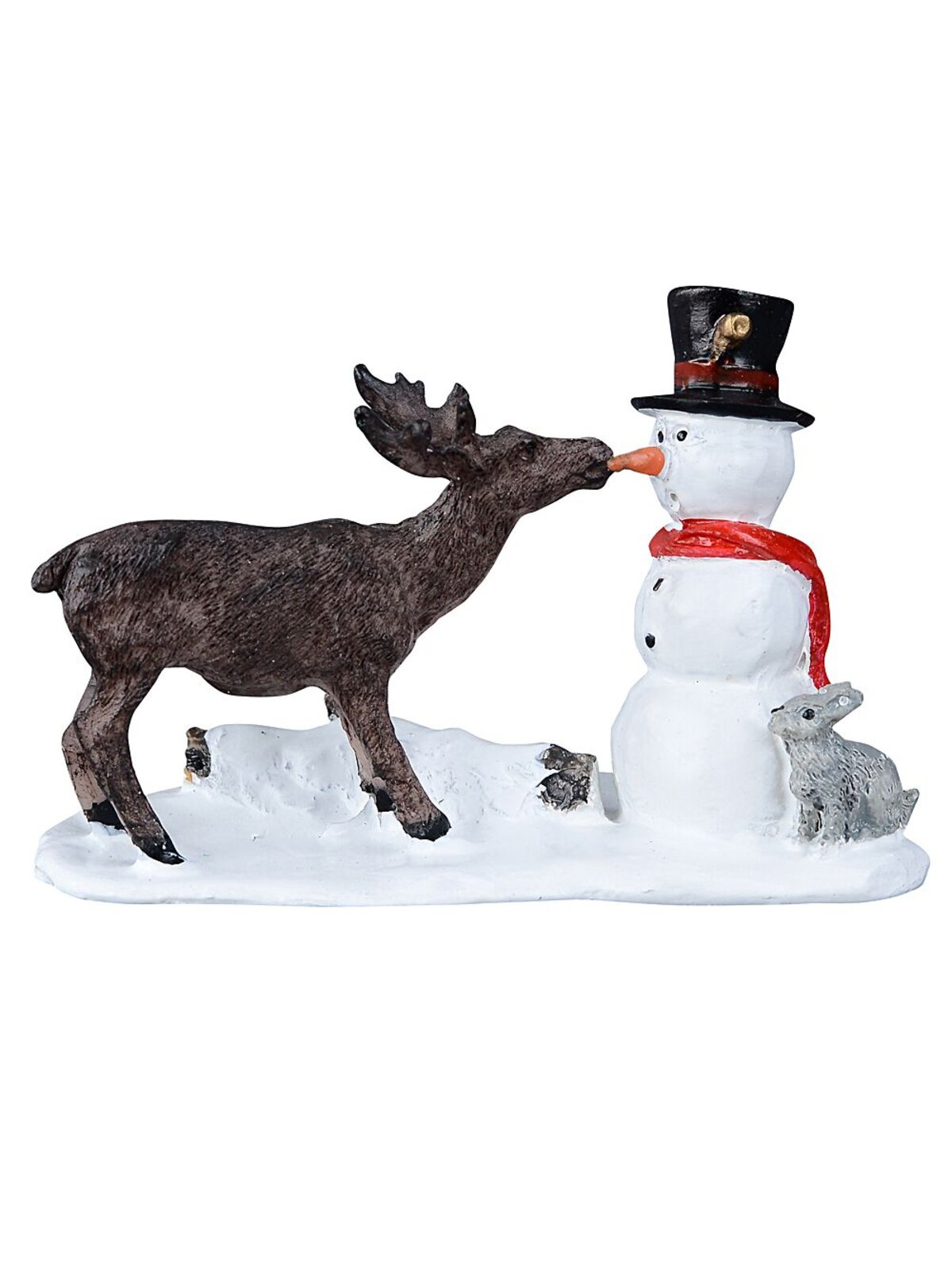 8 Piece Building Snowmen In The Frosty Tree Park Christmas Figurines — image 6