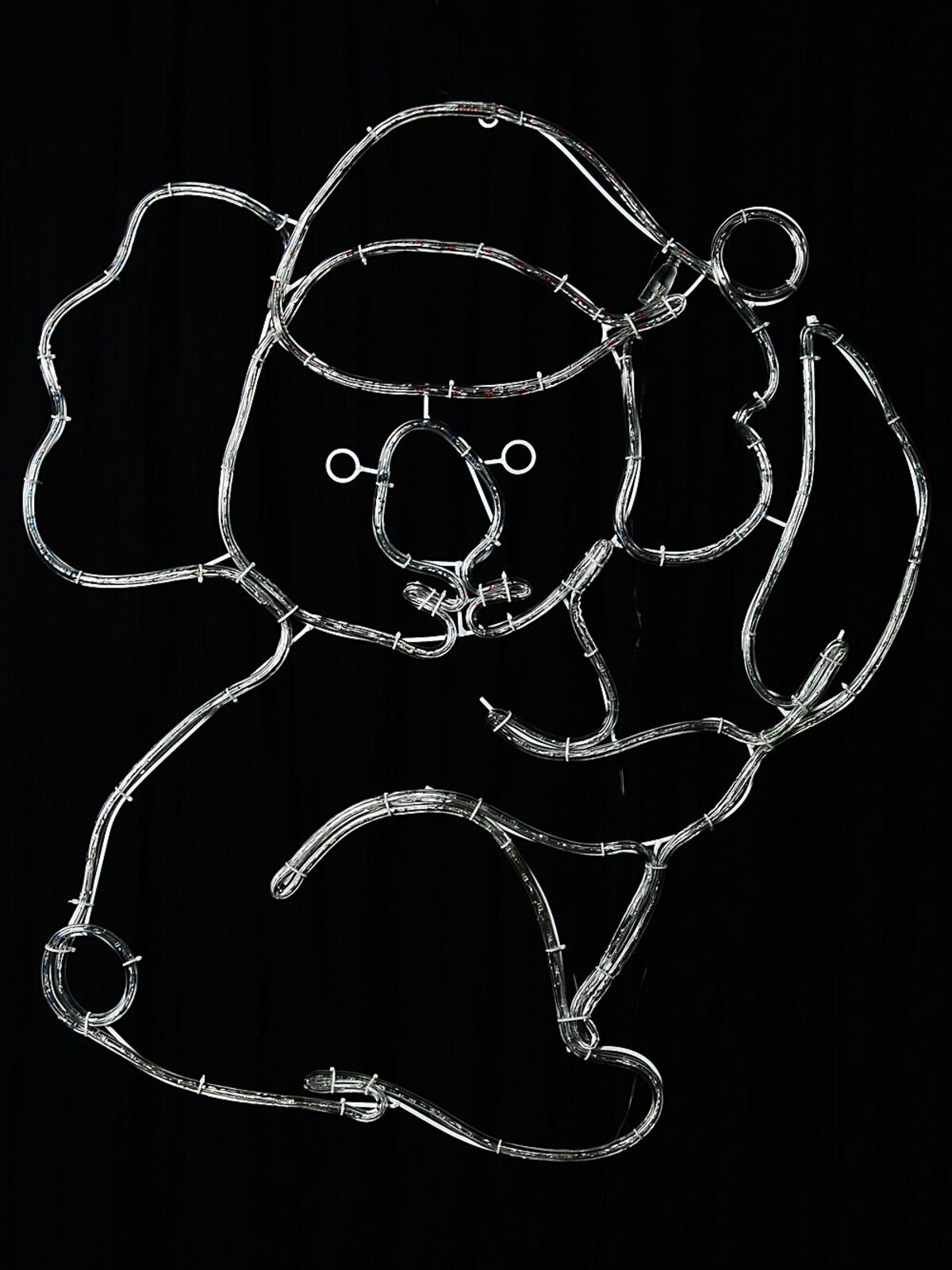 85cm Koala Holding Gum Leaf Outdoor Christmas LED Rope Light Display — image 3