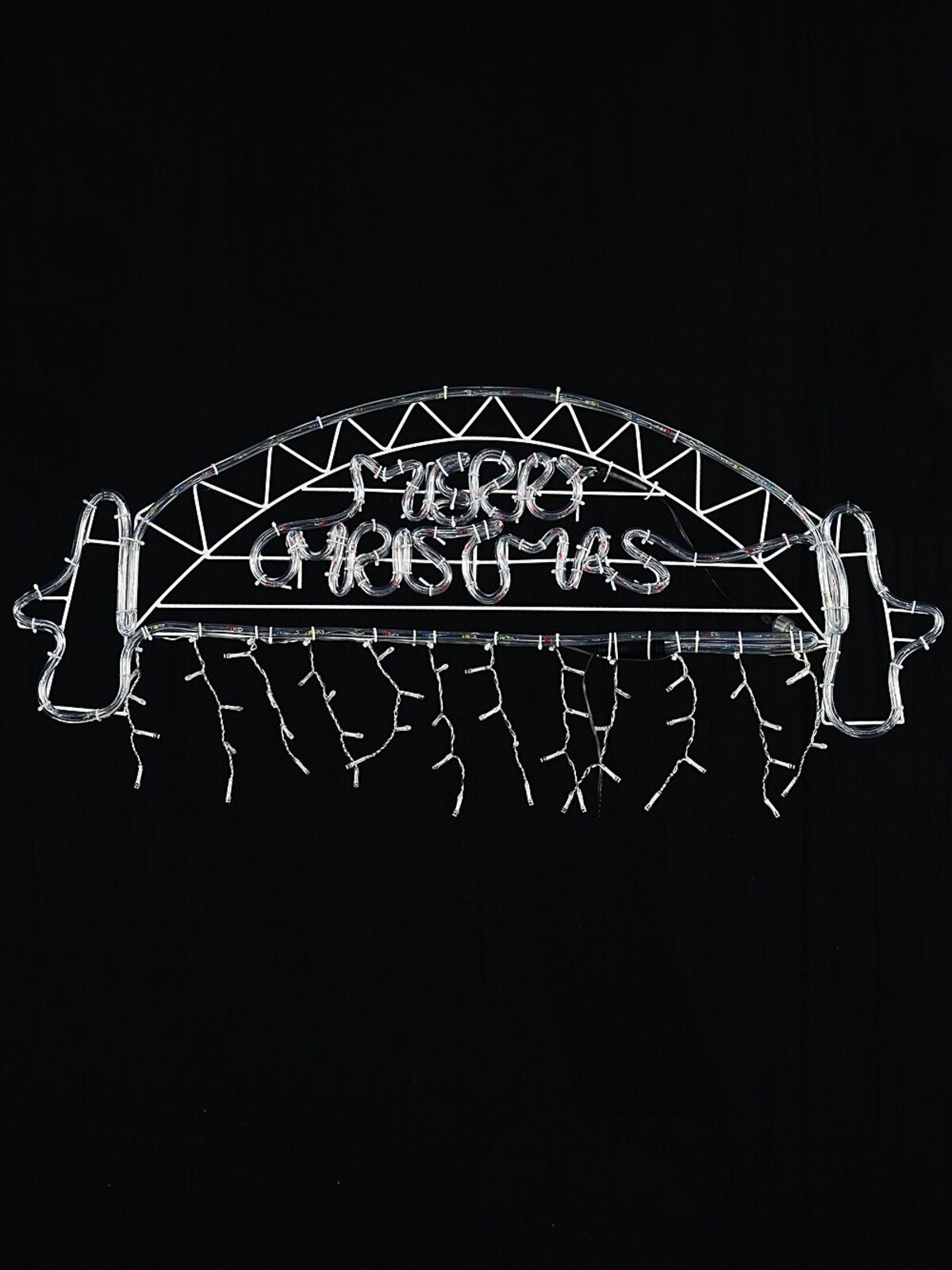 95cm Sydney Harbour Bridge Merry Christmas Multi LED Rope Light Display — image 3