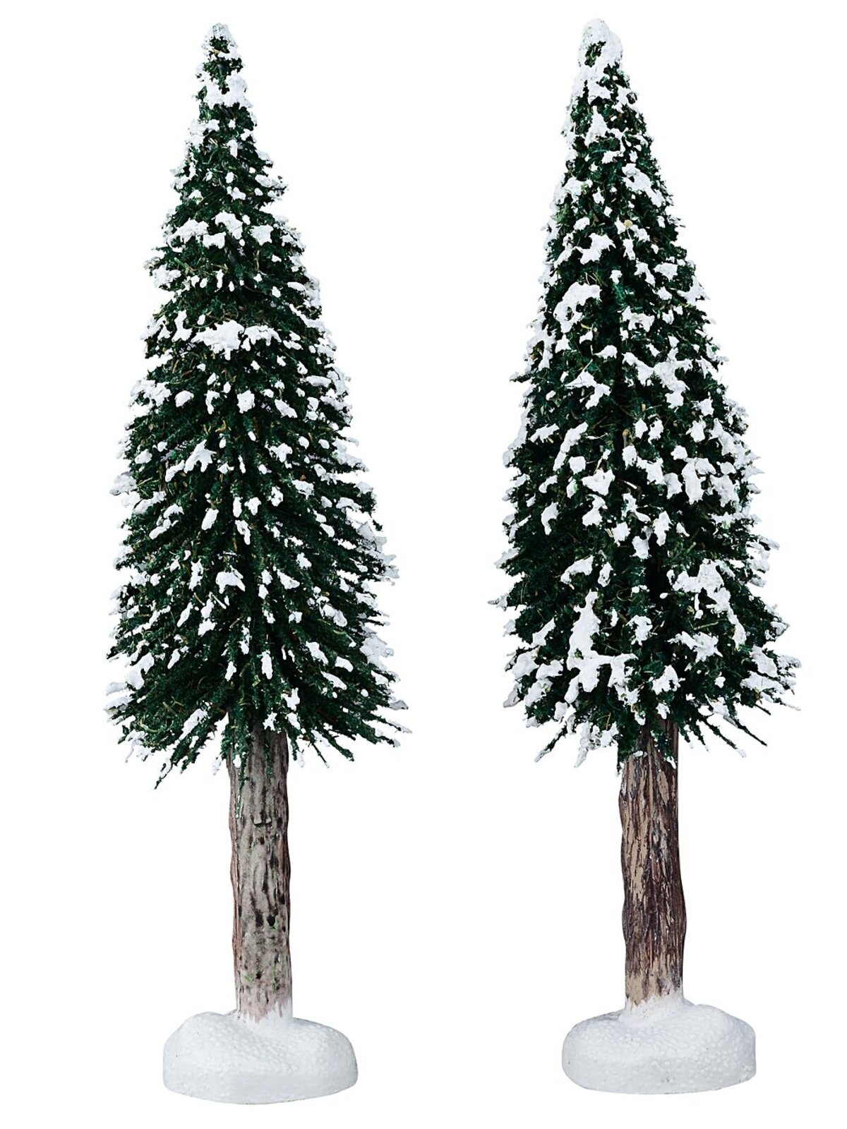 9x Santa & Sleigh With Reindeer, Moose & Trees Village Scene | 14cm Tree — image 8