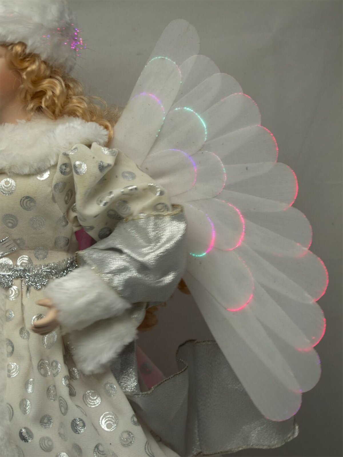 Angel With Harp Fibre Optic Animation - 47cm — image 7