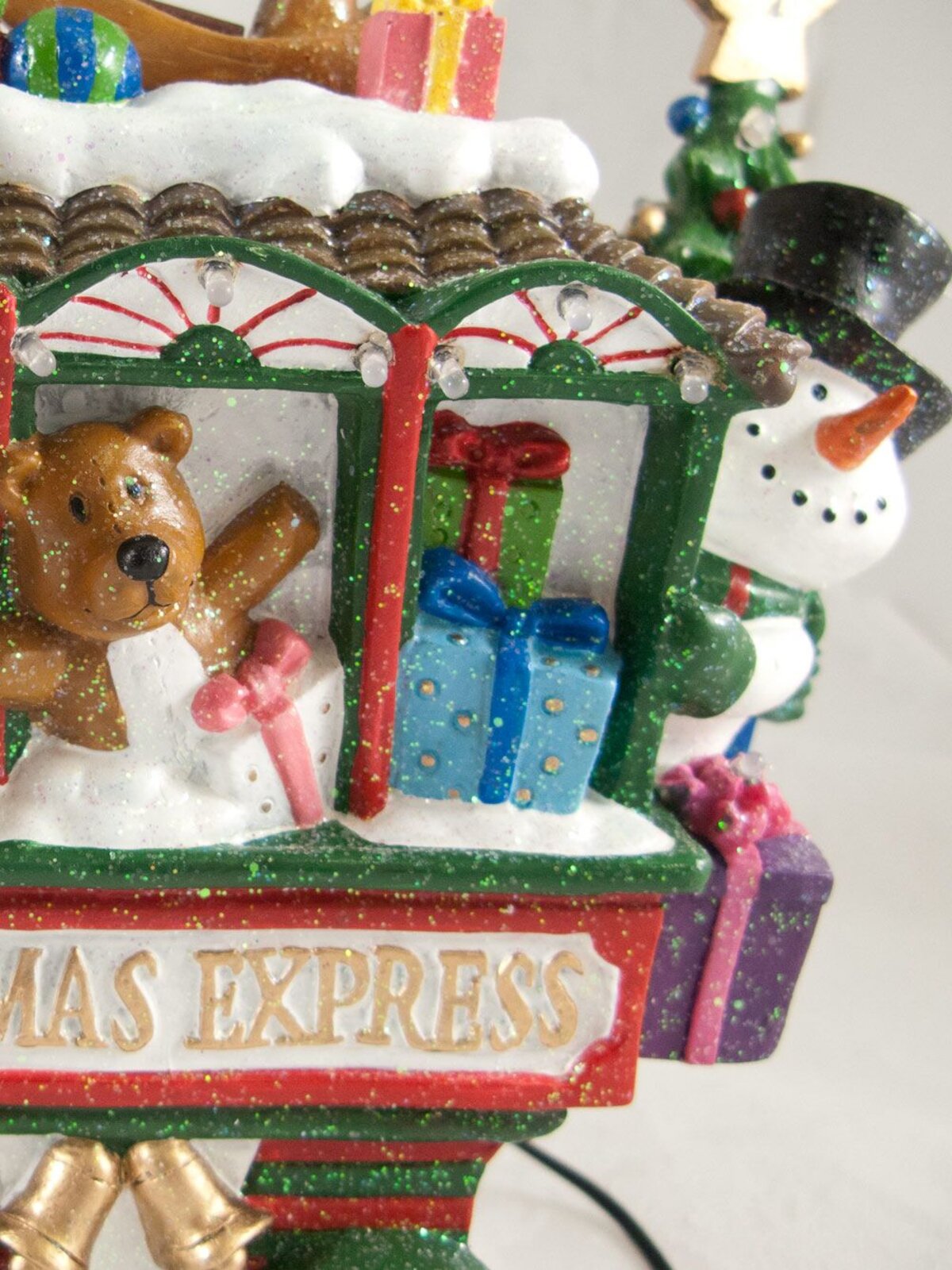 Animated Led Resin Christmas Express - 39cm