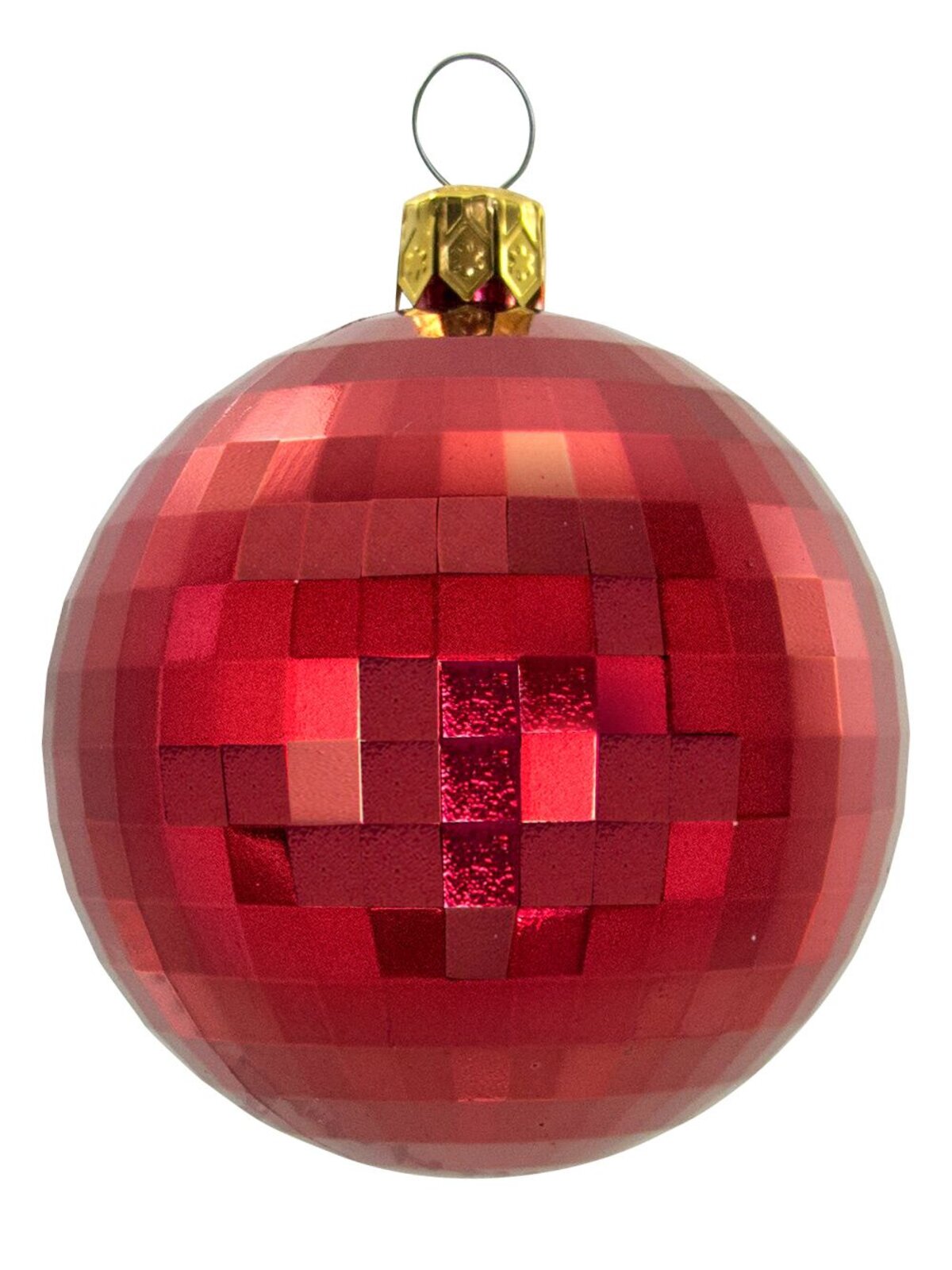 Assorted Red & Gold Mirror Ball Decorations - 12 x 60mm — image 3