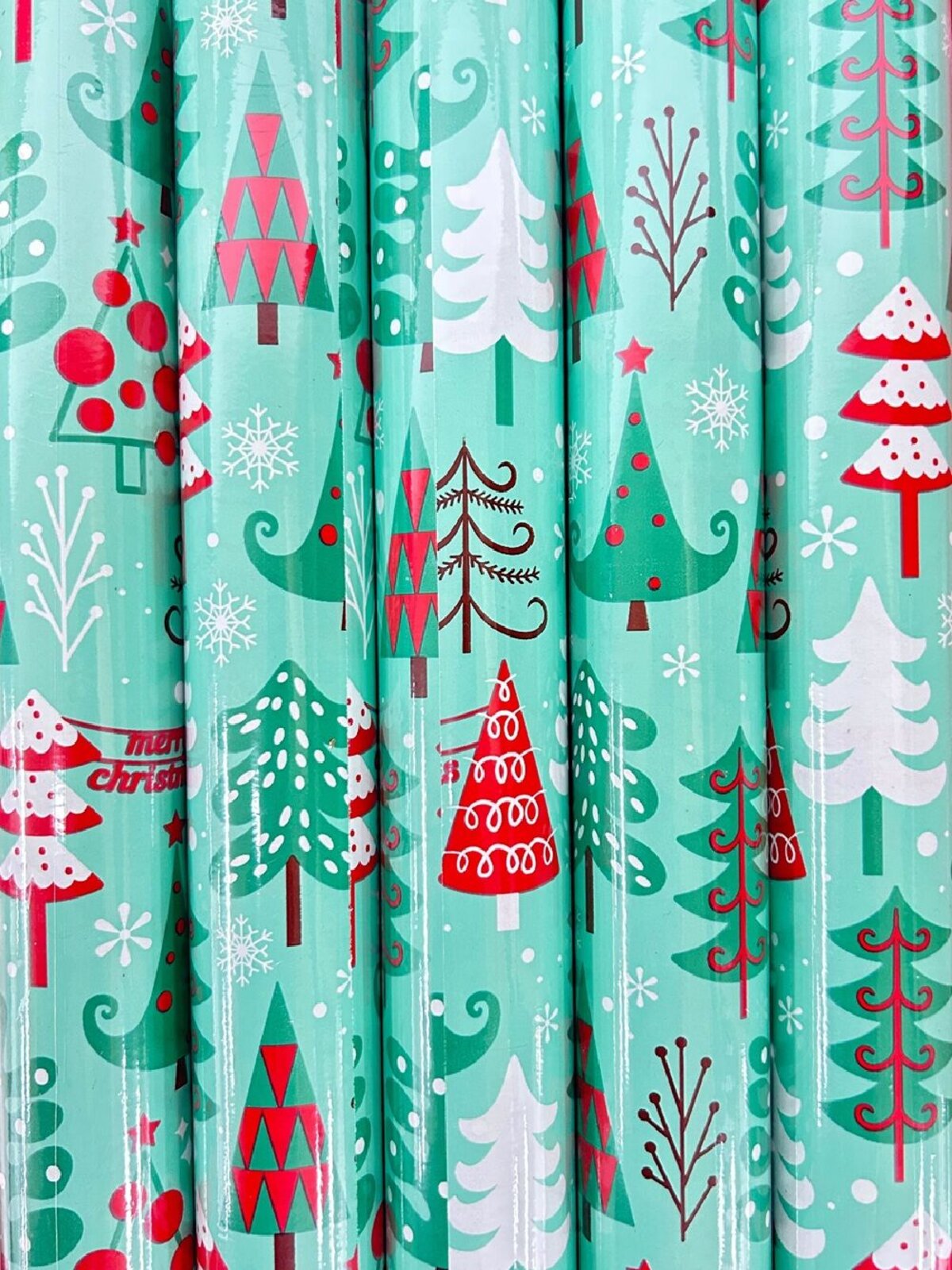 Assorted Santa Reindeer & Festive Icon Christmas Gift Wrap | 15m x 70cm — image 3