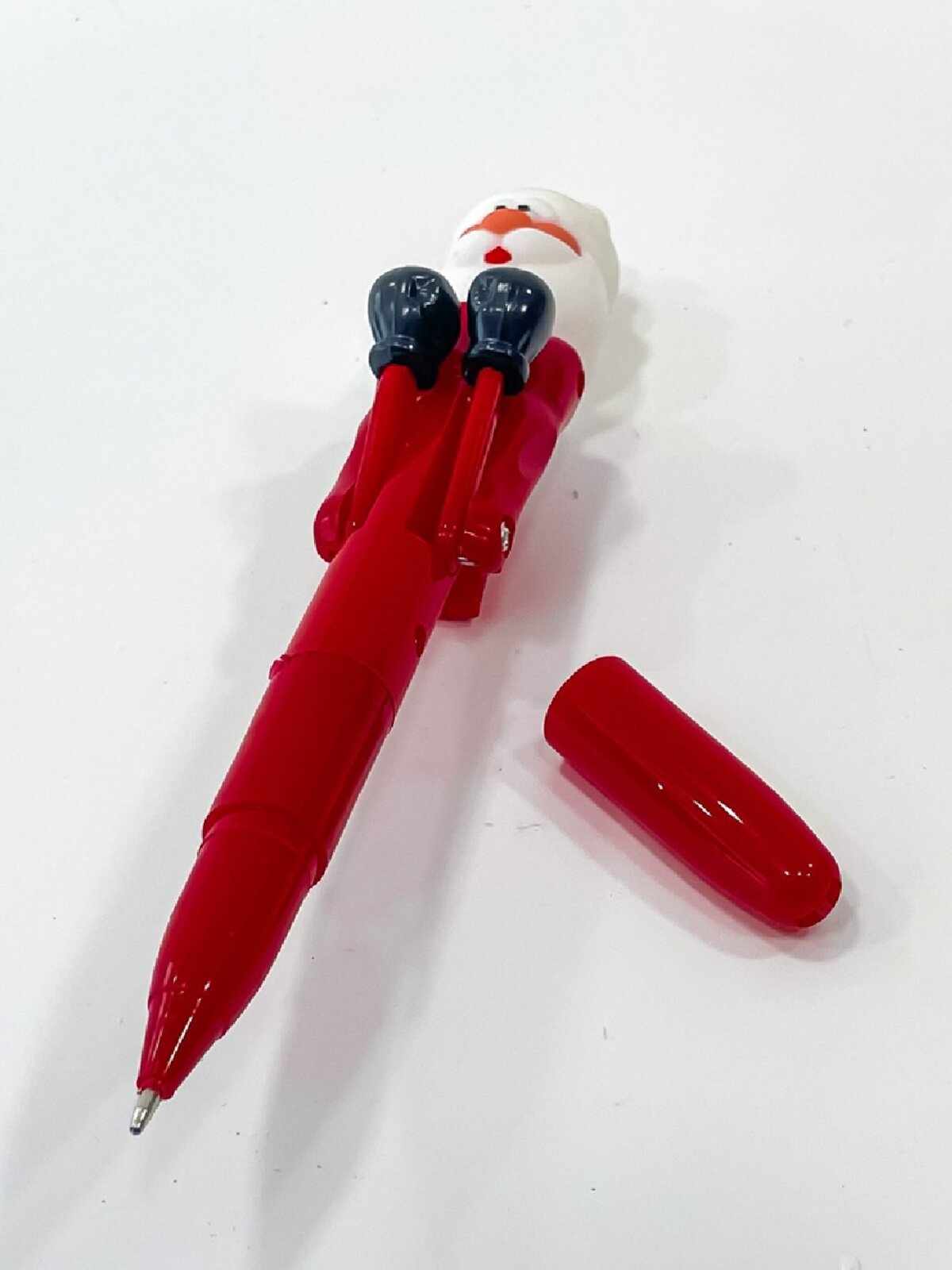 Assorted Santa, Snowman Or Reindeer Novelty Boxing Pen — image 3