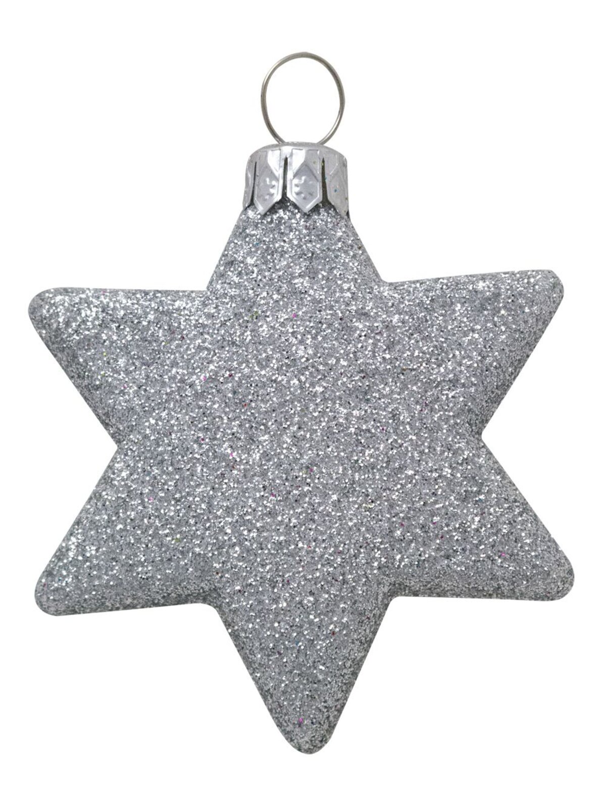 Assorted Turquoise, Lime & Silver Baubles & Stars - 34 x 60mm Bauble & 16 x 65mm Star — image 10