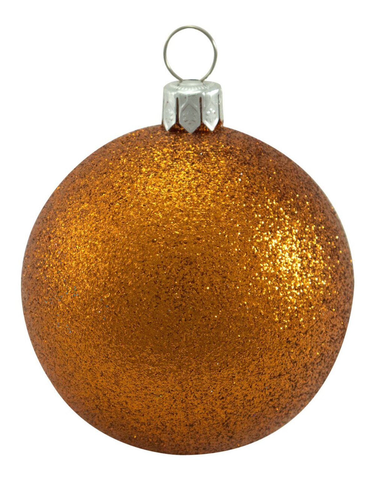Bright & Glittered Coloured Christmas Tree Bauble Decorations - 9 x 60mm — image 10