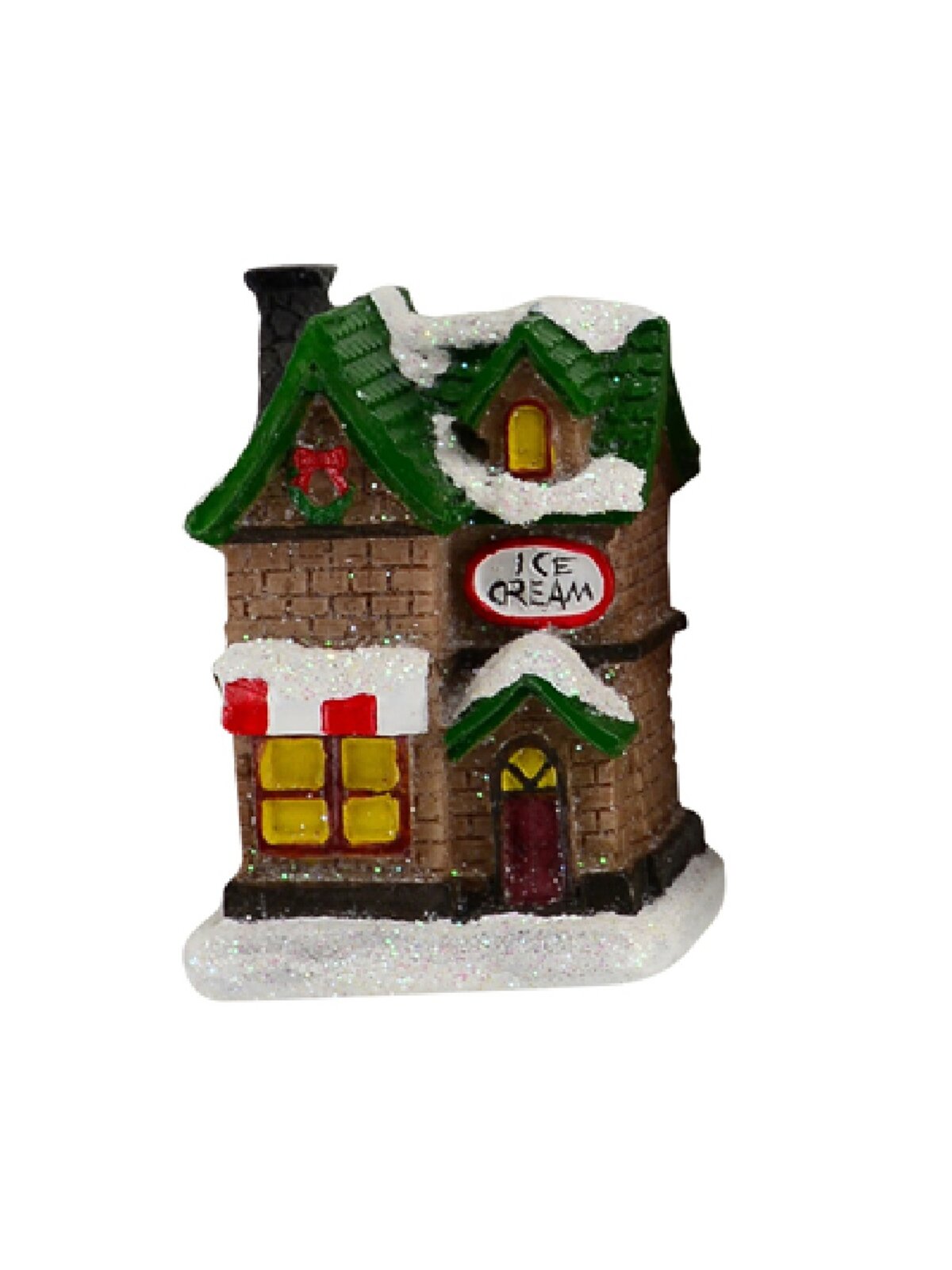 Carollers In Illuminated Town Centre Christmas Village Figurines - 11 Piece Set — image 2