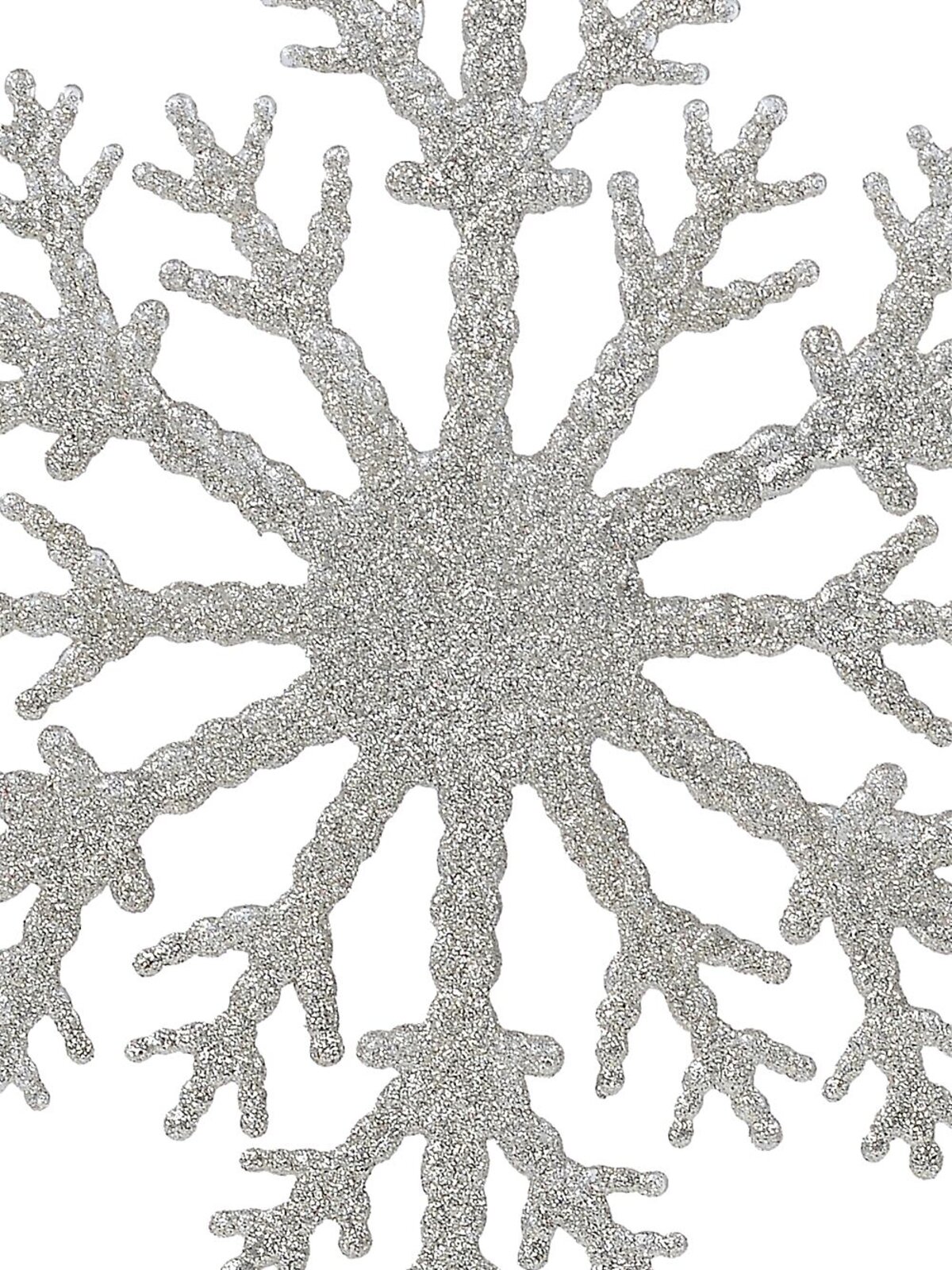 Champagne Shimmer Monumental Snowflake Whimsical Ornament | 31cm — image 3