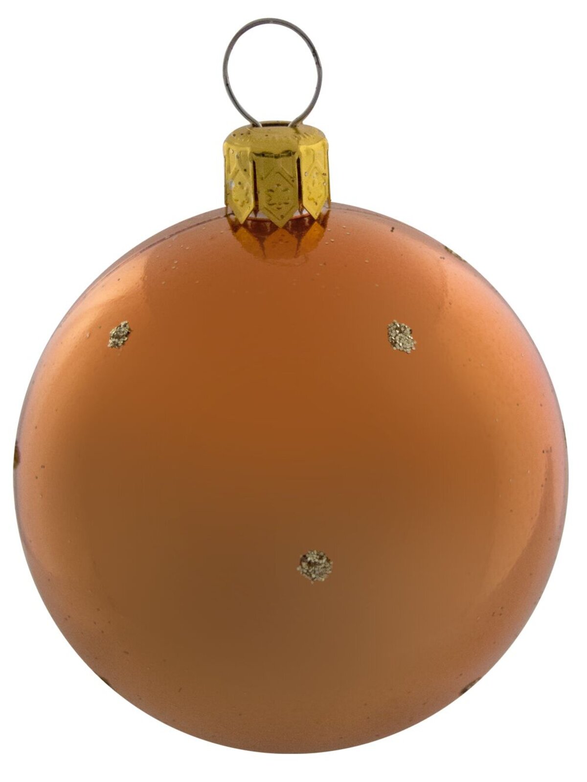 Chocolate & Copper Baubles In Assorted Styles - 9 x 60mm  — image 3