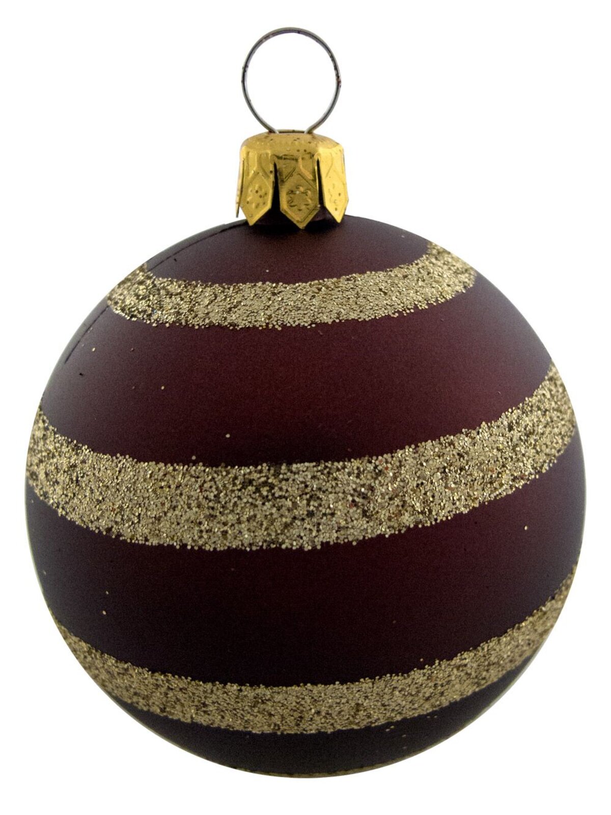 Chocolate & Copper Baubles In Assorted Styles - 9 x 60mm  — image 5