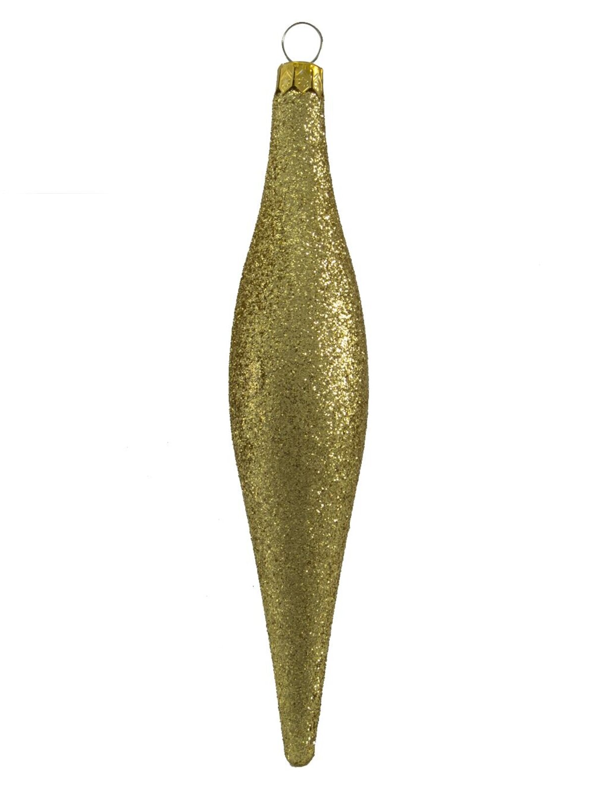 Chocolate, Gold & Copper Glittered Pine Cone Decorations - 6 x 15cm — image 3