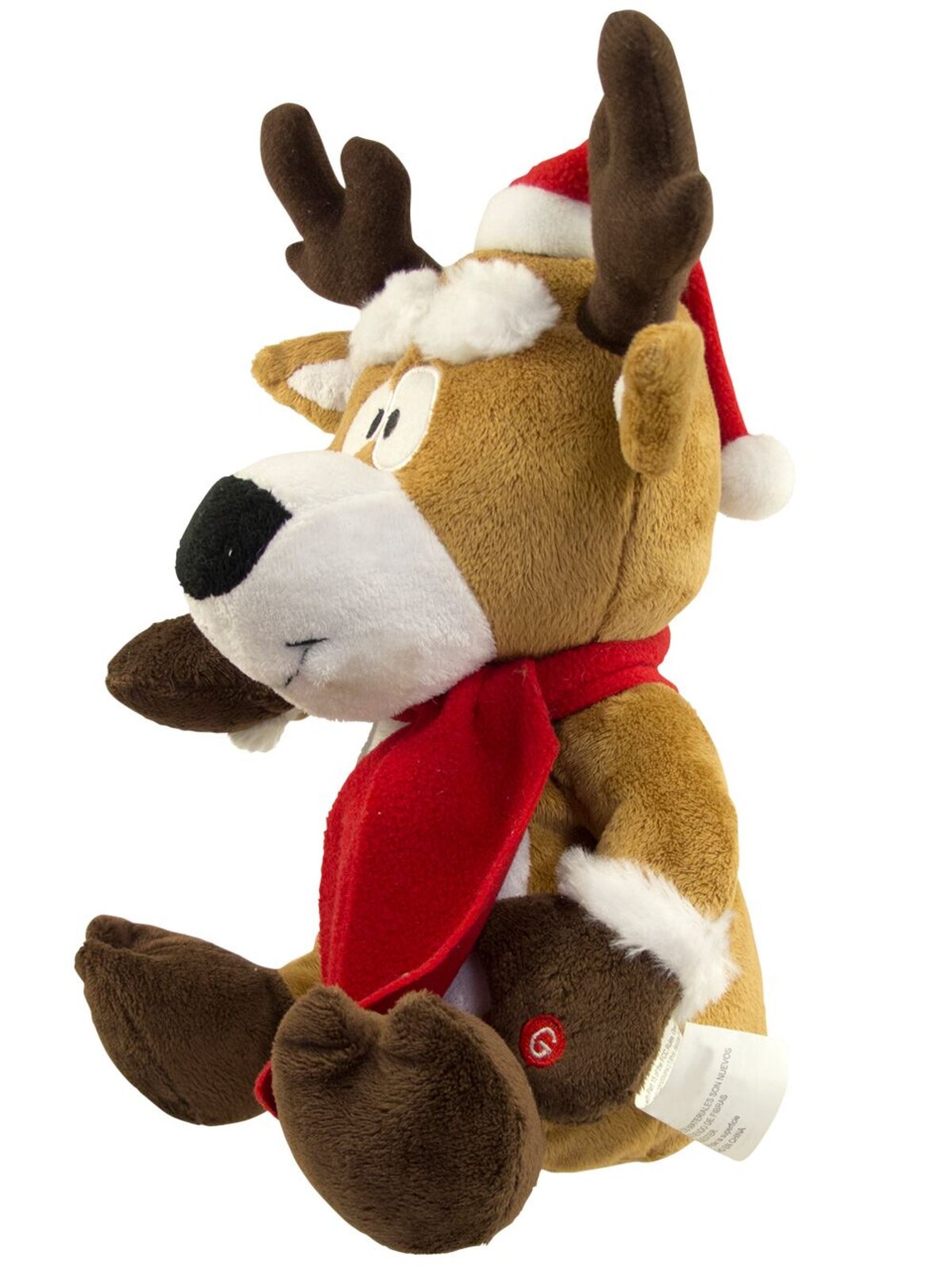 Christmas Makes Me Want To Shout Reindeer Musical Animation - 30cm — image 5