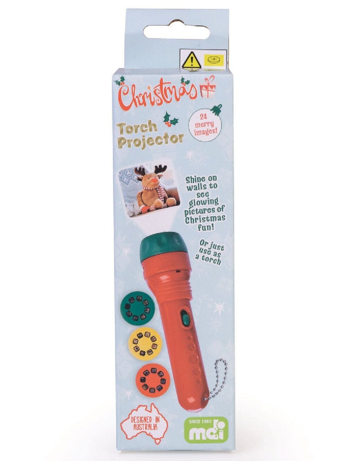 Christmas Torch Projector | 2-in-1 Toy & Flashlight With 24 Festive Images — image 4