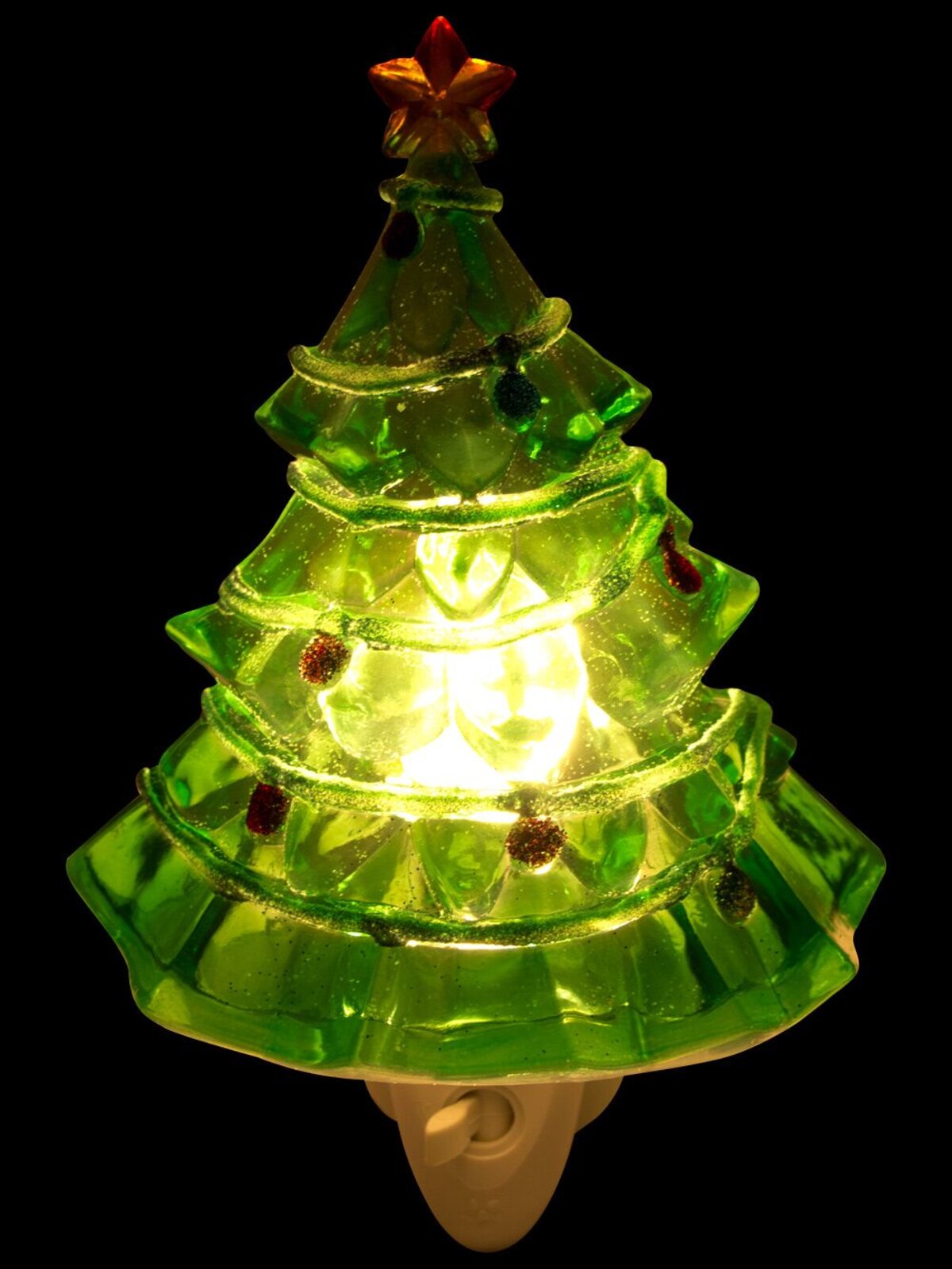 Christmas Tree Night Light - 16cm — image 2