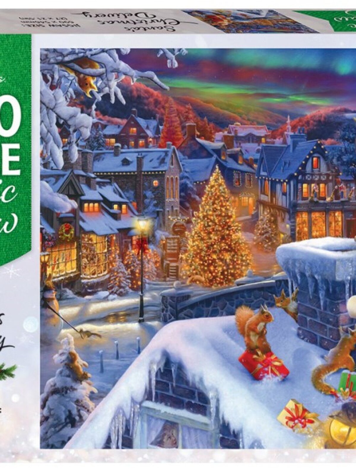 Classic Santa's Christmas Delivery Jigsaw Puzzle - 1000 pieces — image 3