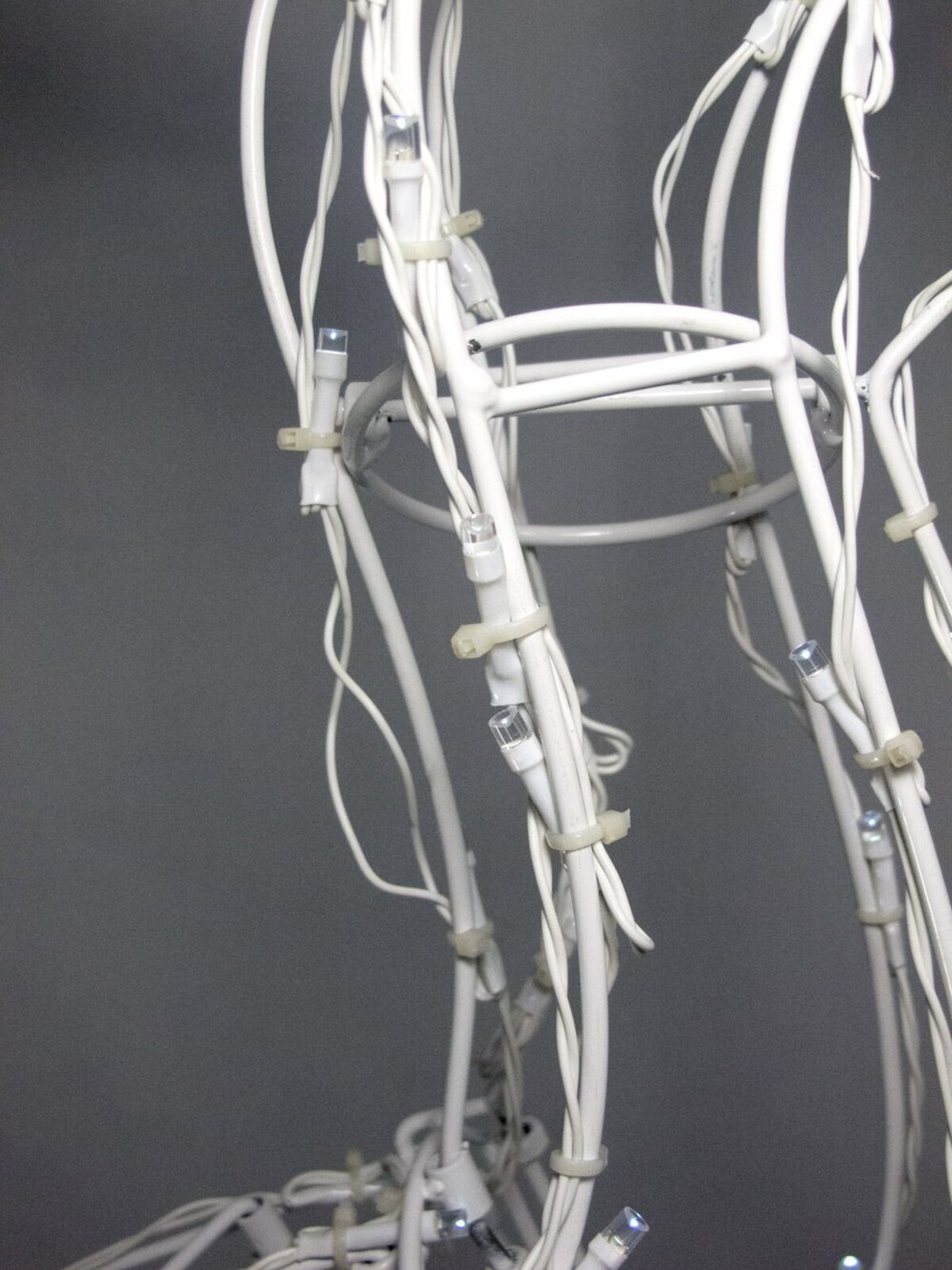 Cool White LED Illuminated Solar Leaping Buck - 78cm — image 6