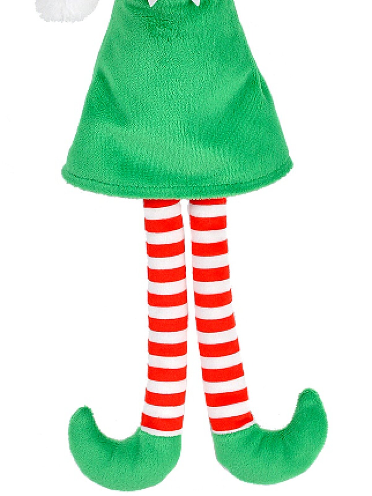 Cute & Cuddly Hanging Elf Girl Christmas Plush Toy - 19cm — image 3