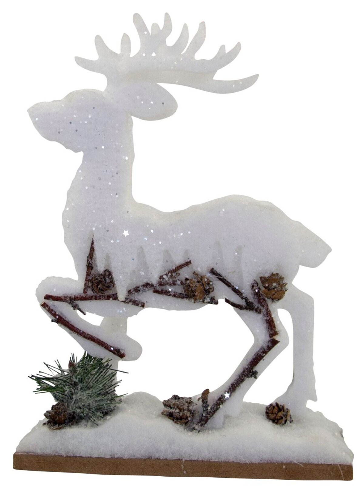 Dacron Reindeer Ornament - 22cm