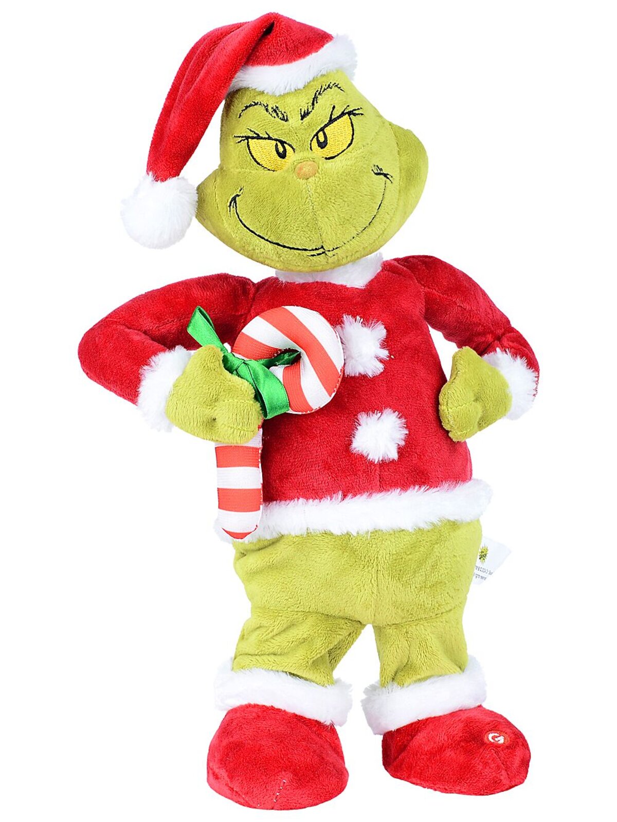 Dr. Seuss Official Animated Singing & Shuffling Mr Grinch Toy | 36cm — image 2